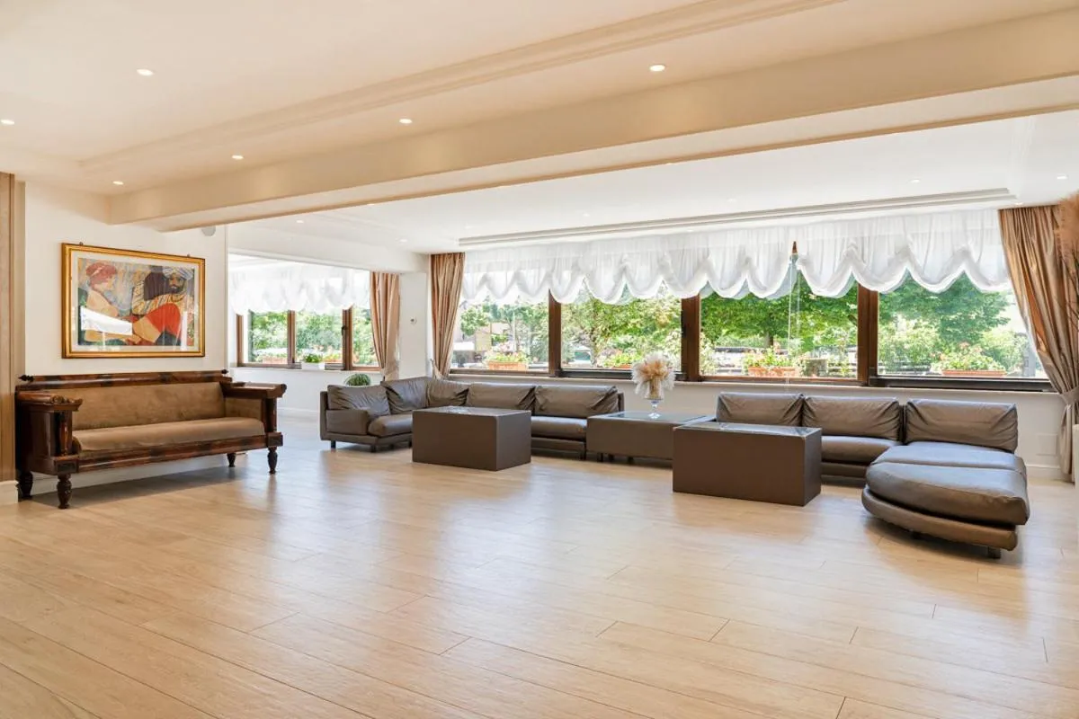 Lobby or reception in Hotel Edelweiss