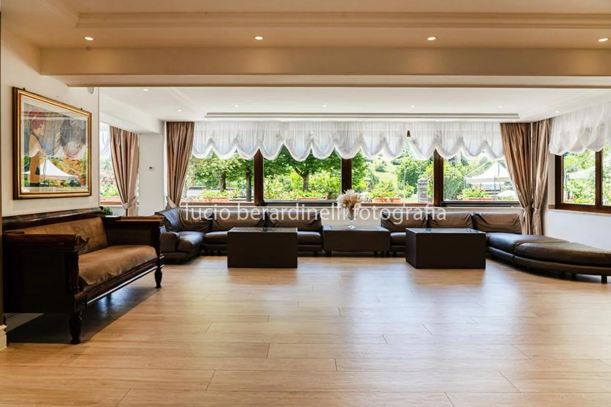 Lobby or reception in Hotel Edelweiss
