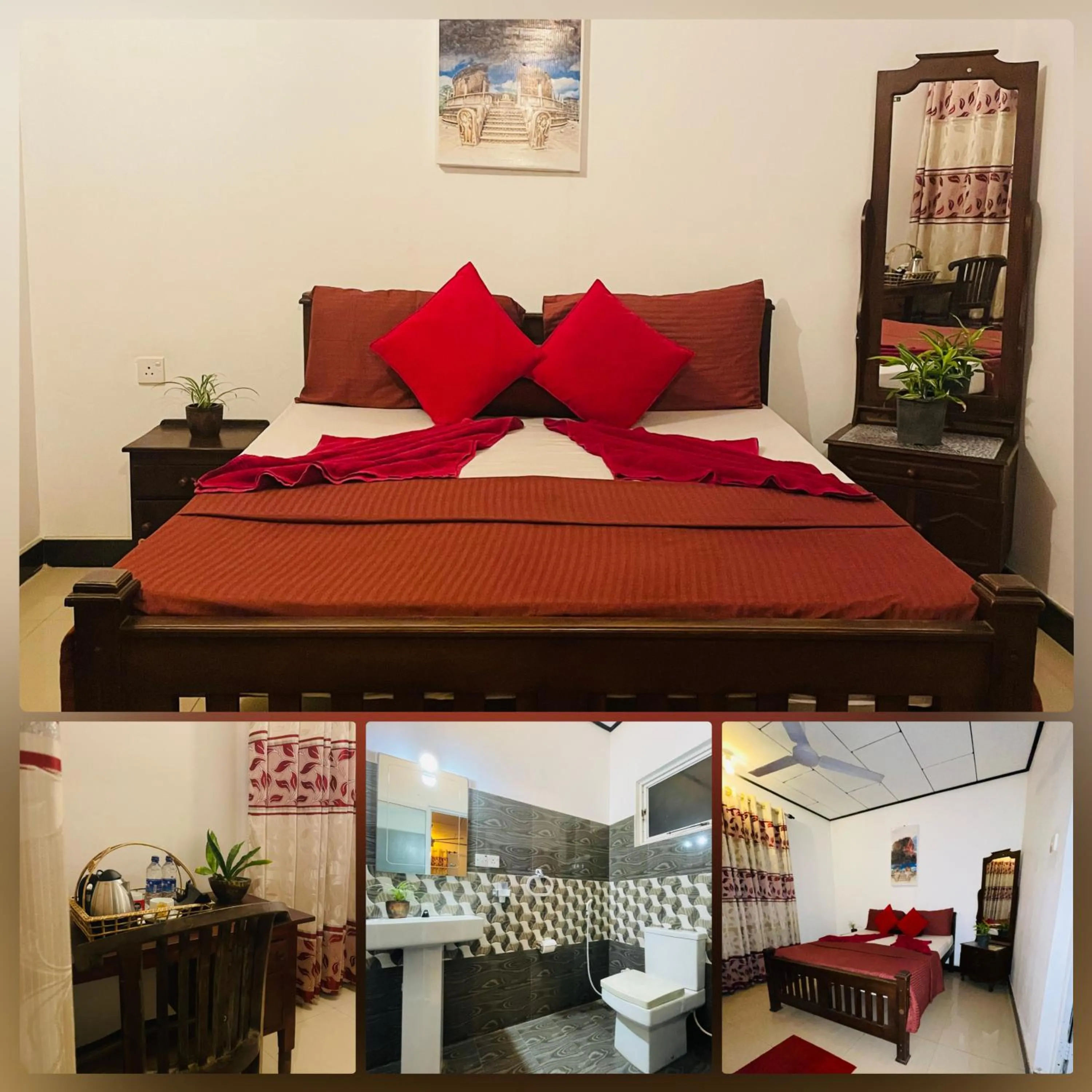 Budget Double Room in Winston Sea Front Villa