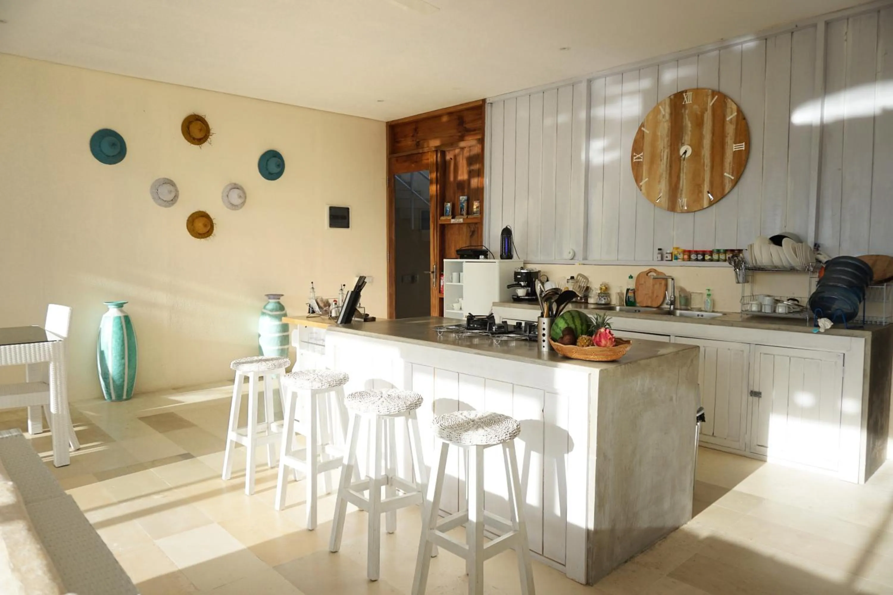 Kitchen or kitchenette in Villa Atas Pelangi