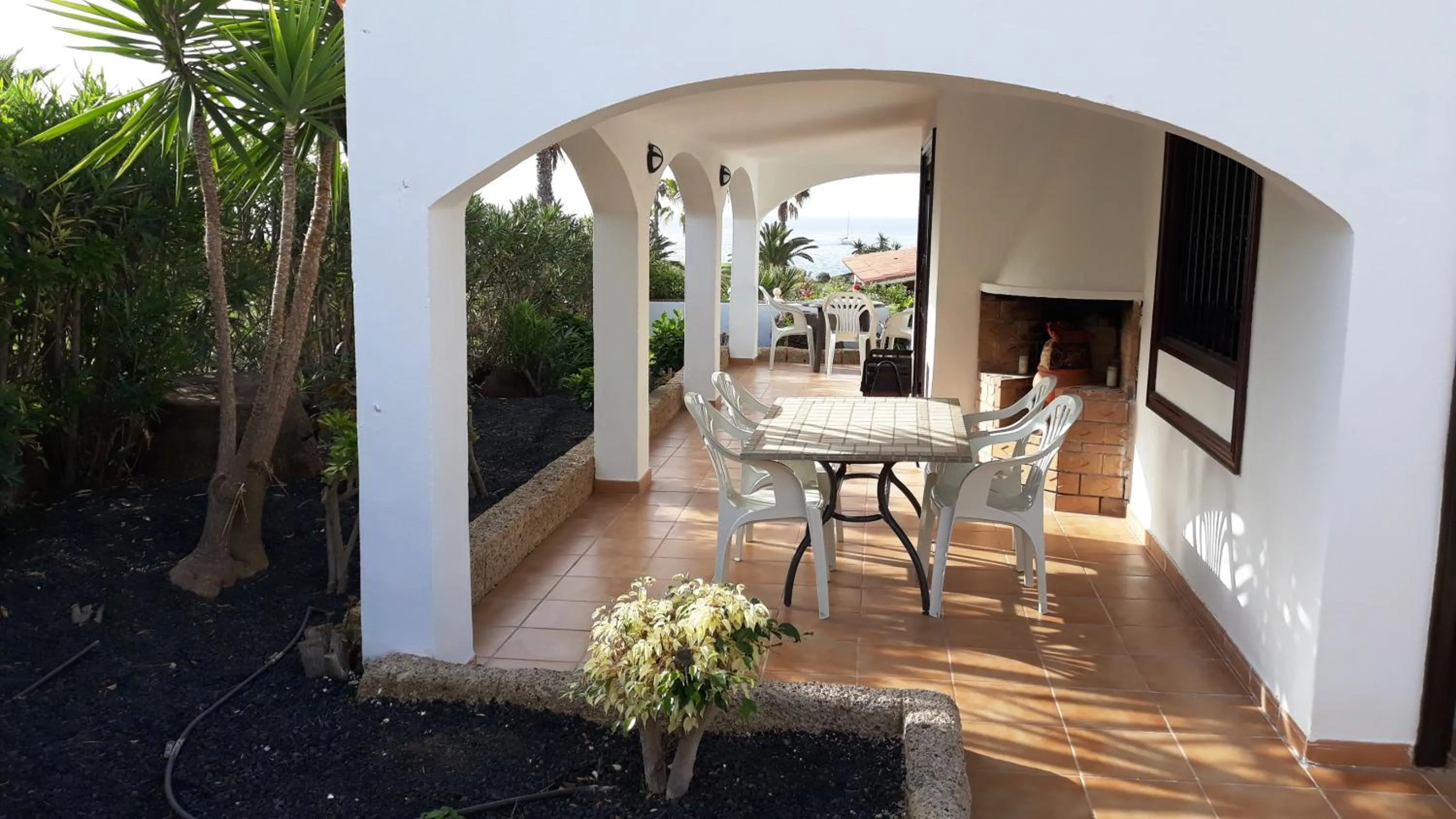 Patio in La Quinta Villas