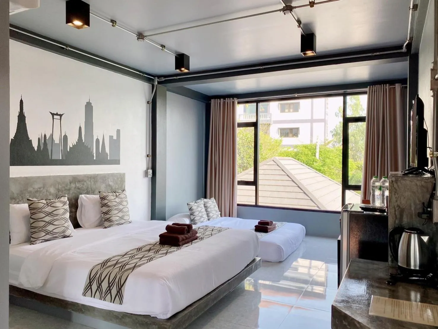 Bedroom, Bed in Midtown Sukhothai