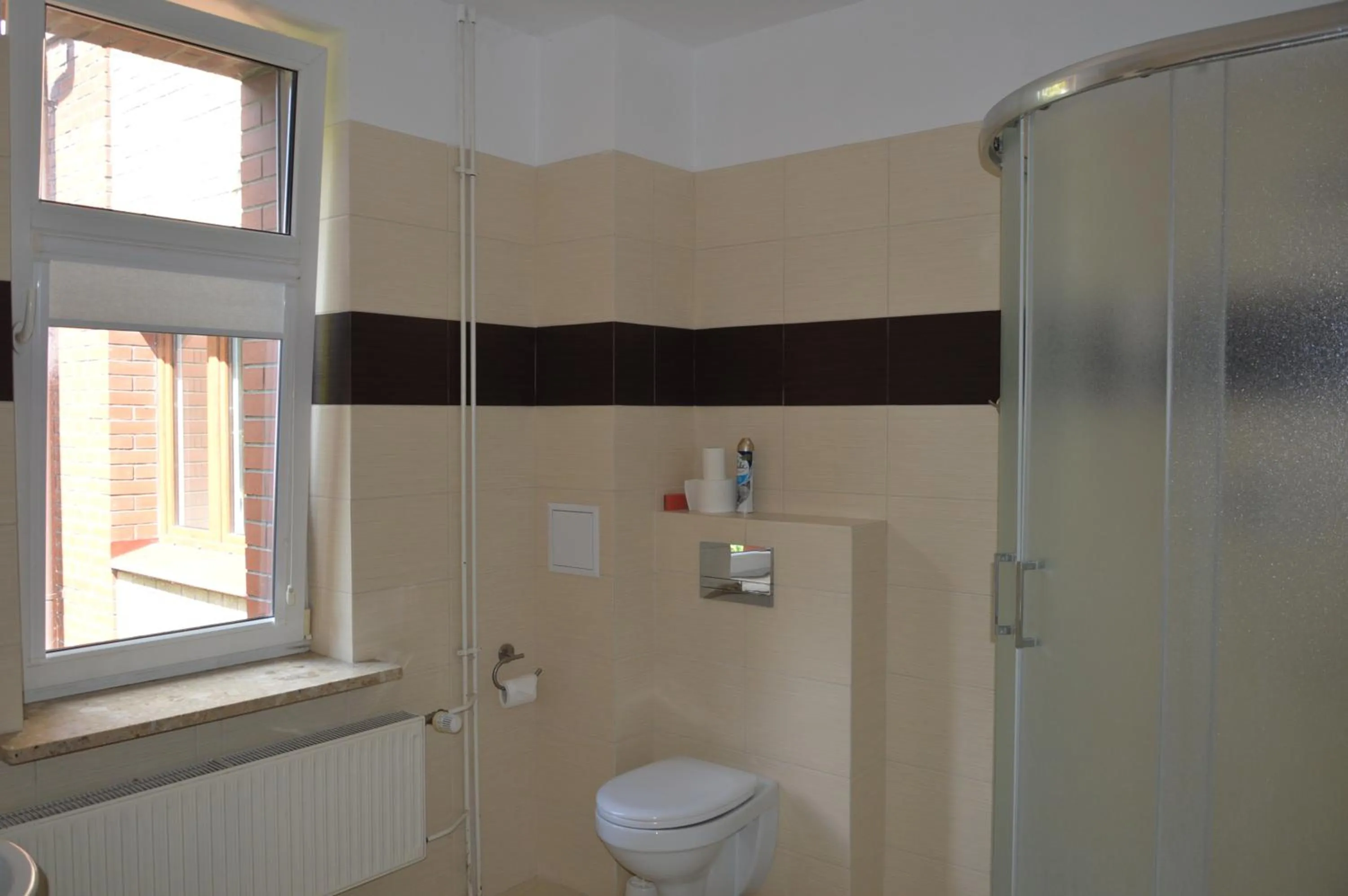 Shower in Pokoje Gościnne Centrum Kultury Prawosławnej