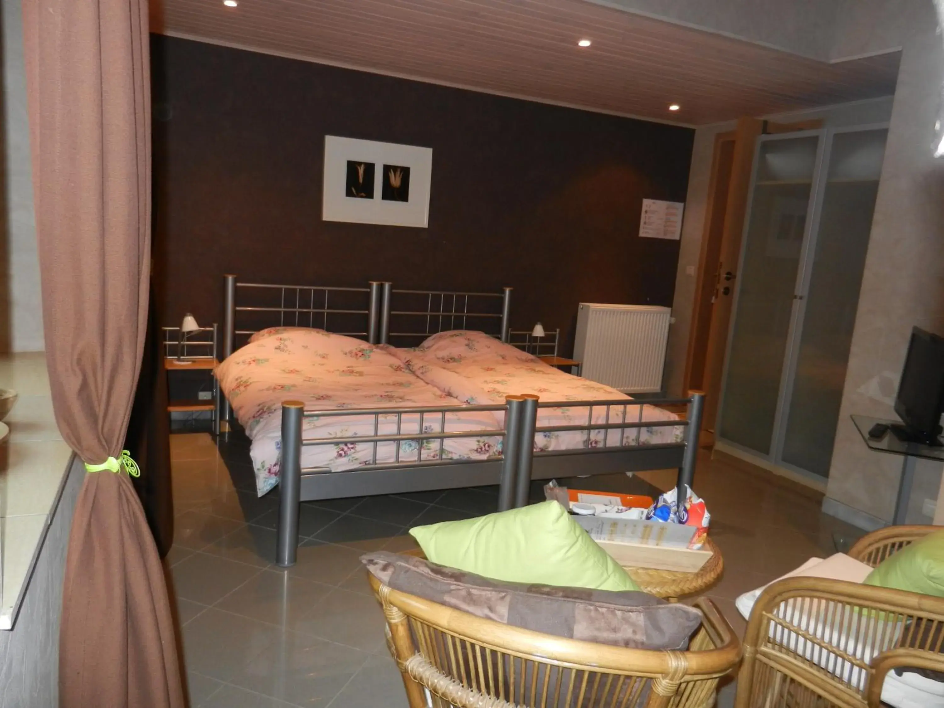 Twin Room in B&B Le 'Ti 'Bou de Refuge Twin Room in B&B Le 'Ti 'Bou de Refuge