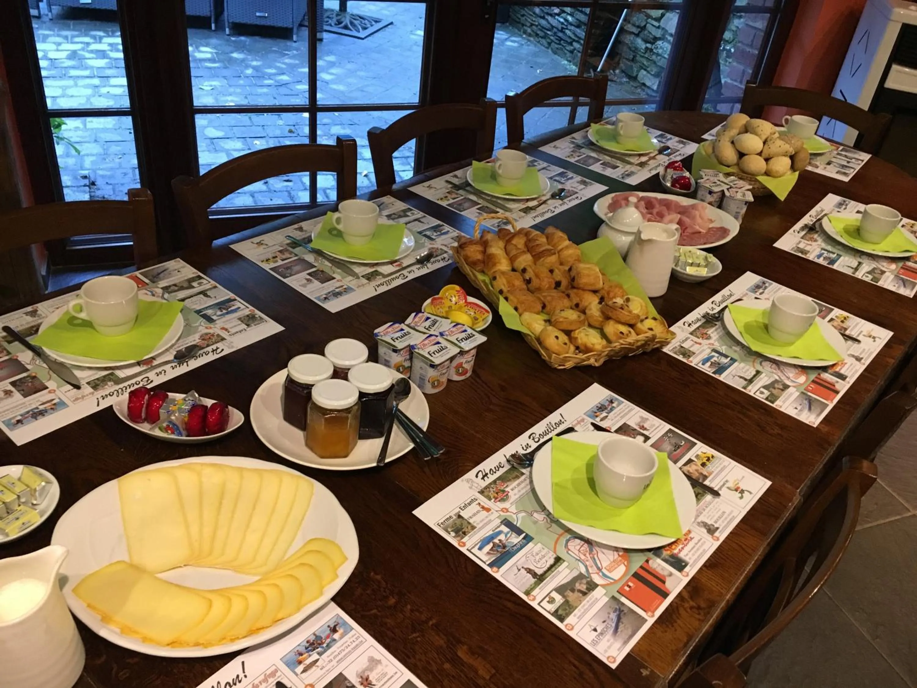 Breakfast in B&B Le 'Ti 'Bou de Refuge