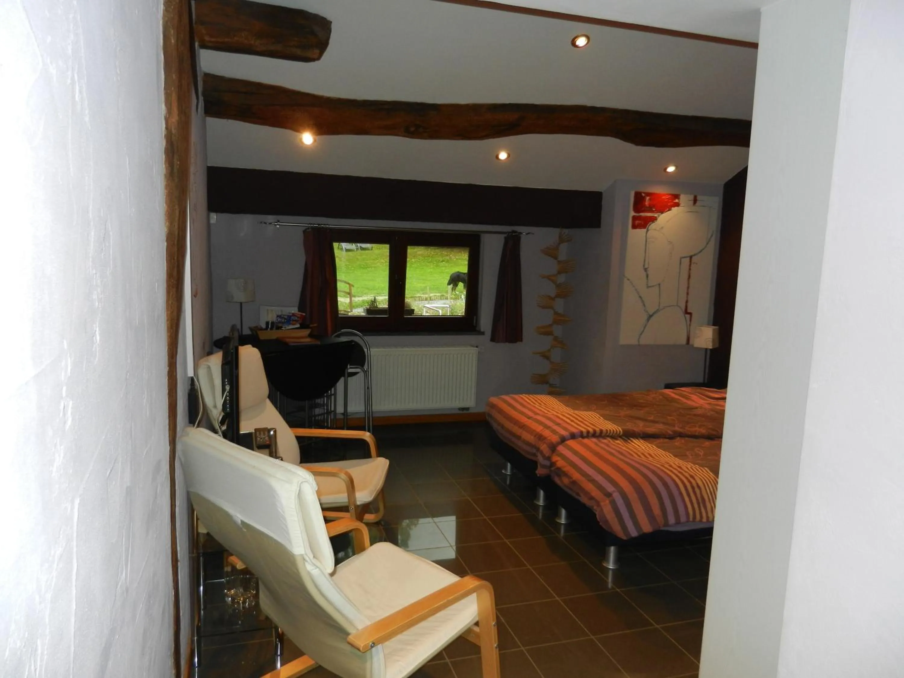 Bedroom, Bed in B&B Le 'Ti 'Bou de Refuge