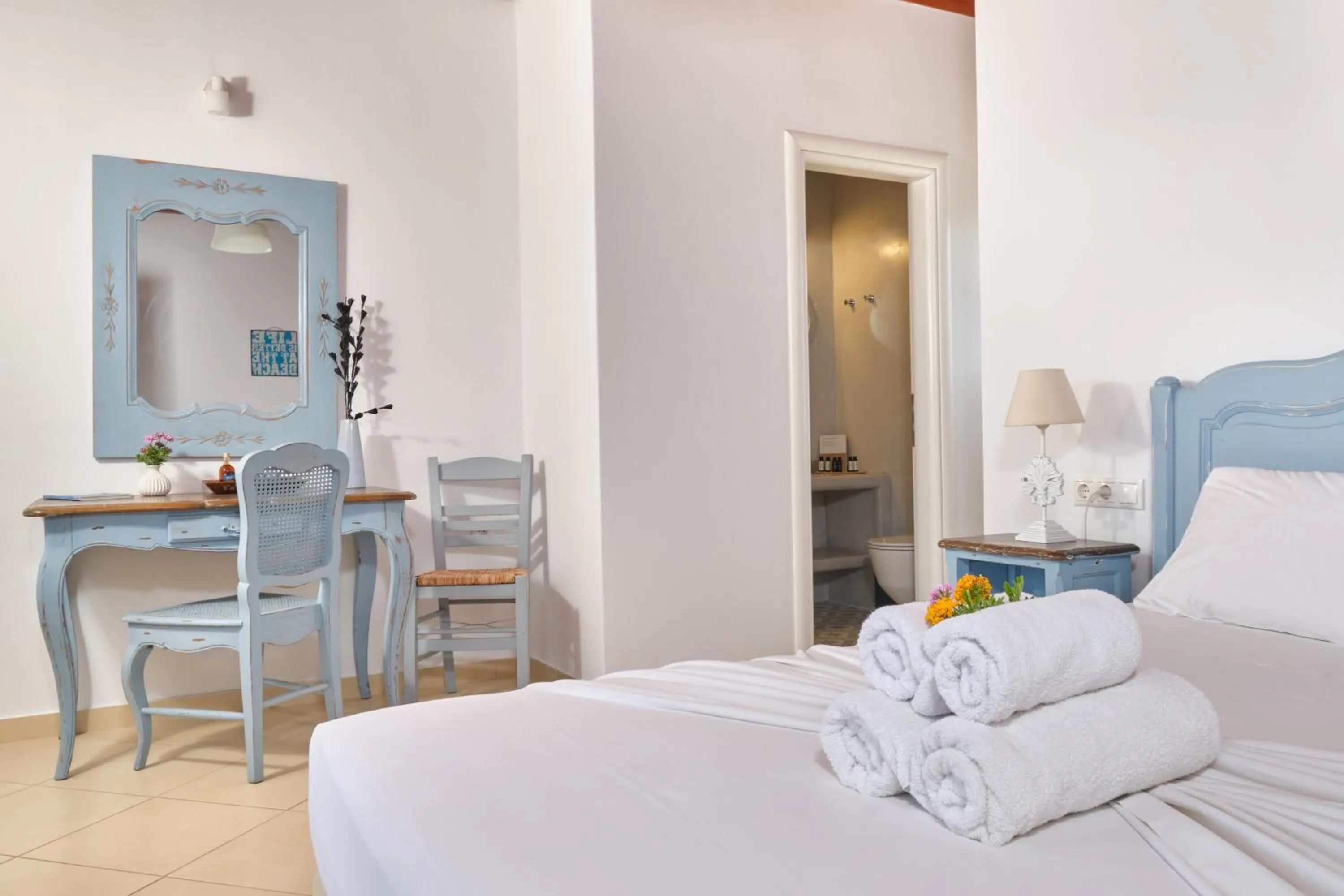 Bed in Amorgion Village