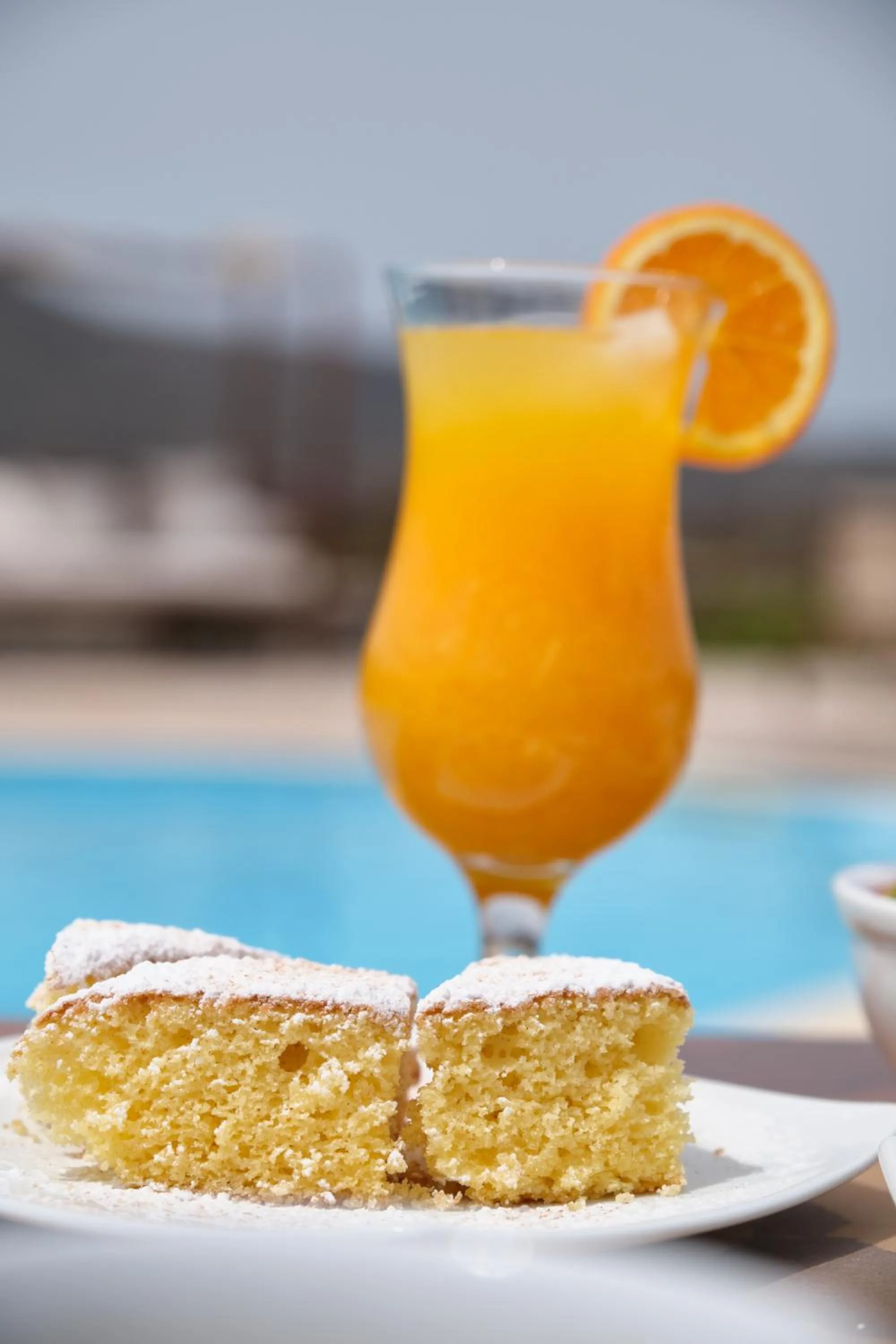 Swimming pool in Amorgion Village