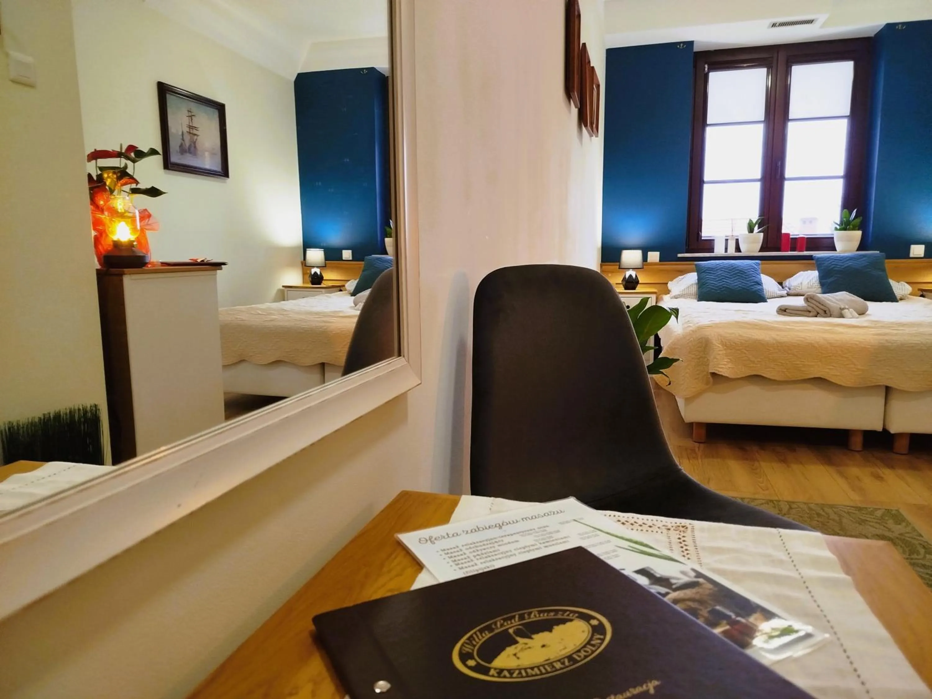 Bed in Willa Pod Basztą Restauracja&Wellness