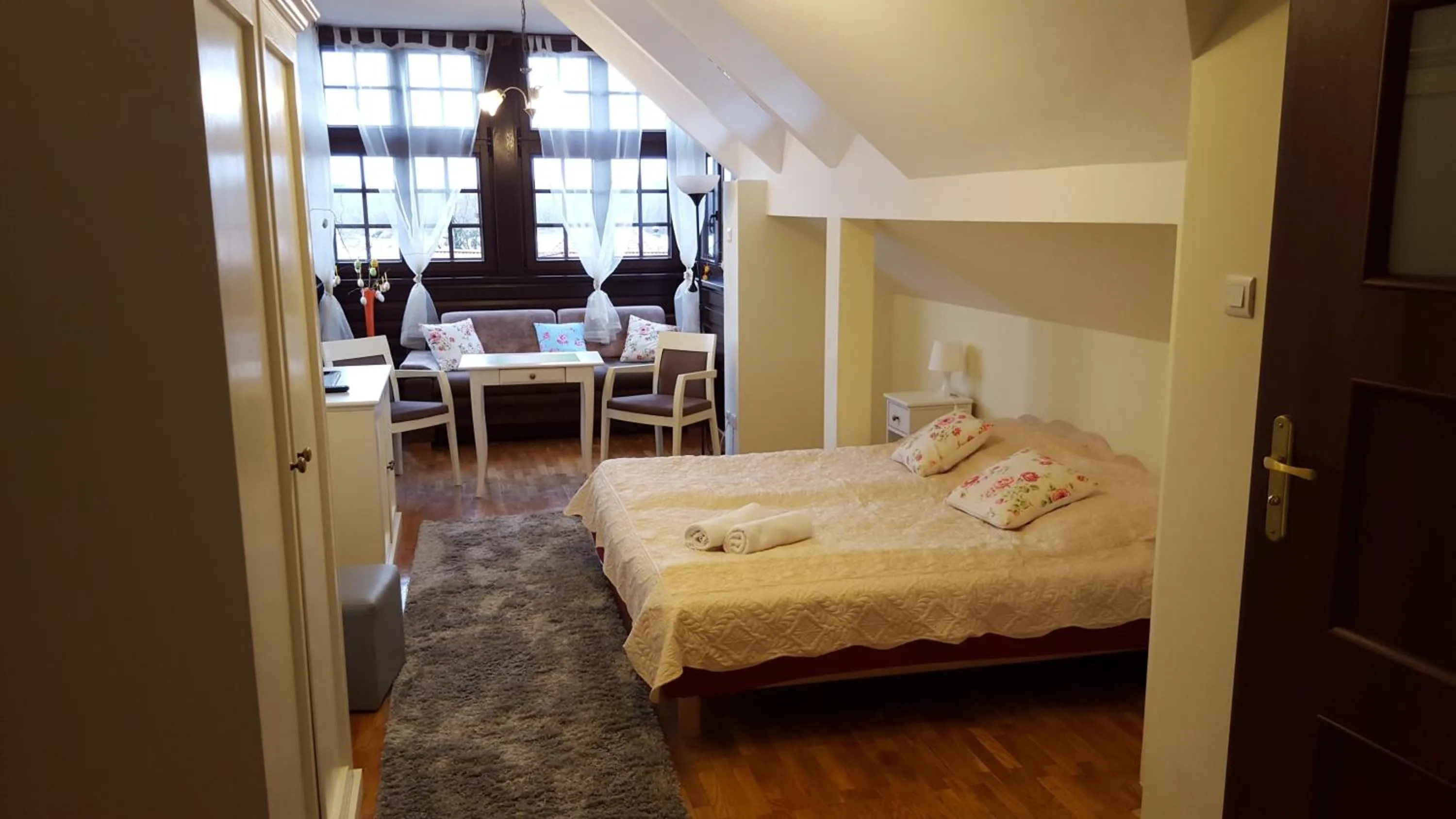 Photo of the whole room, Bed in Willa Pod Basztą Restauracja&Wellness