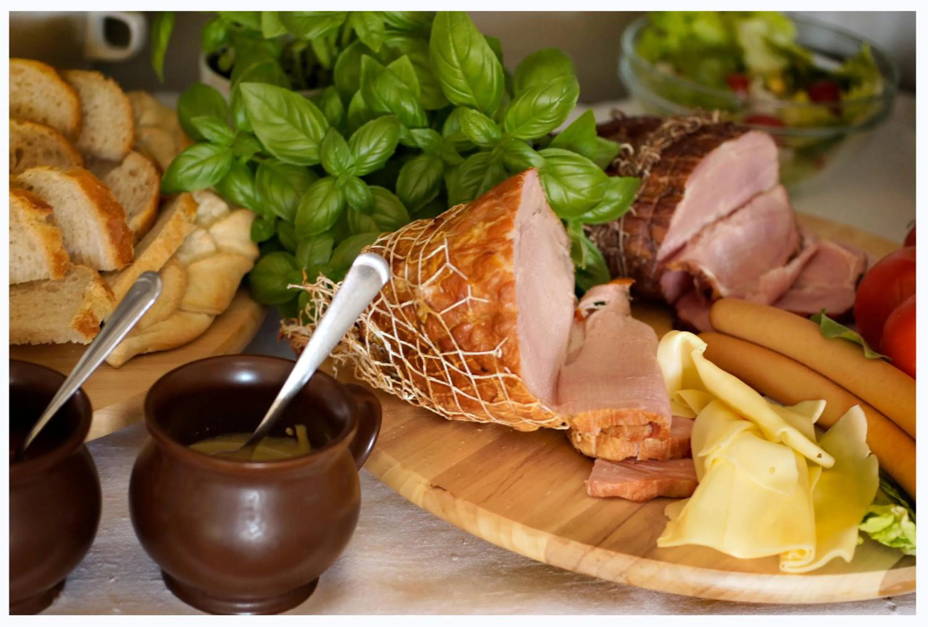 Food close-up in Willa Pod Basztą Restauracja&Wellness