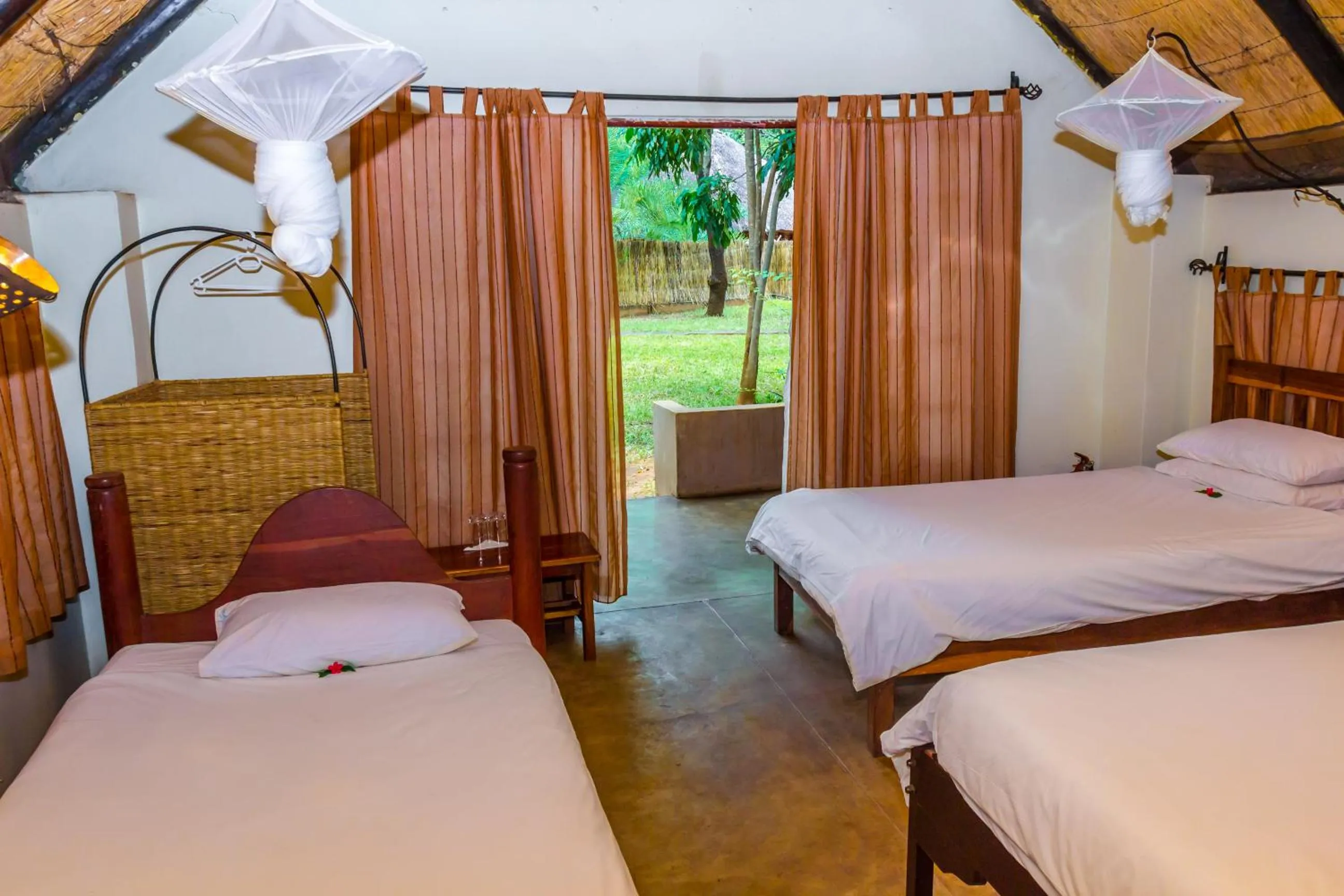 Bedroom, Bed in The Royal Sichango Village