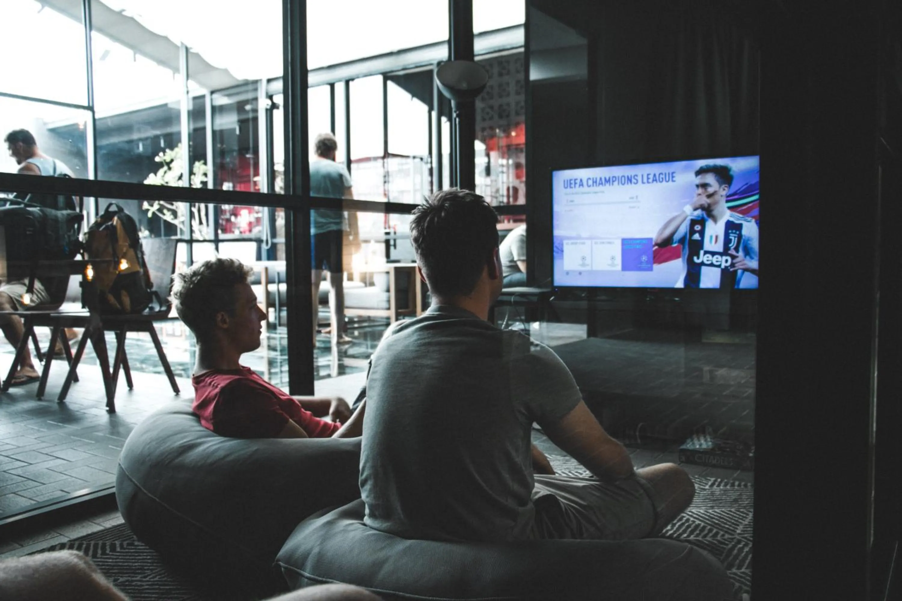 People in Luk Hostel