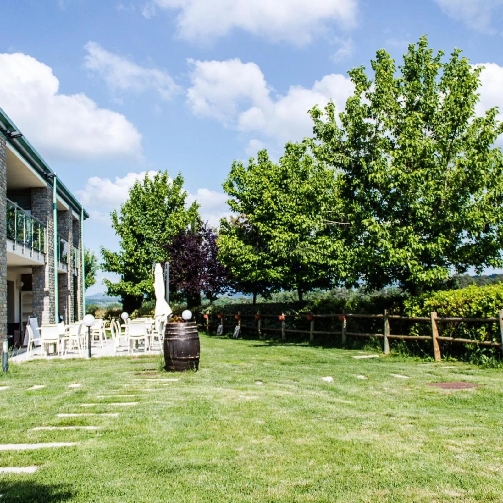 Garden in Chianti Village Morrocco