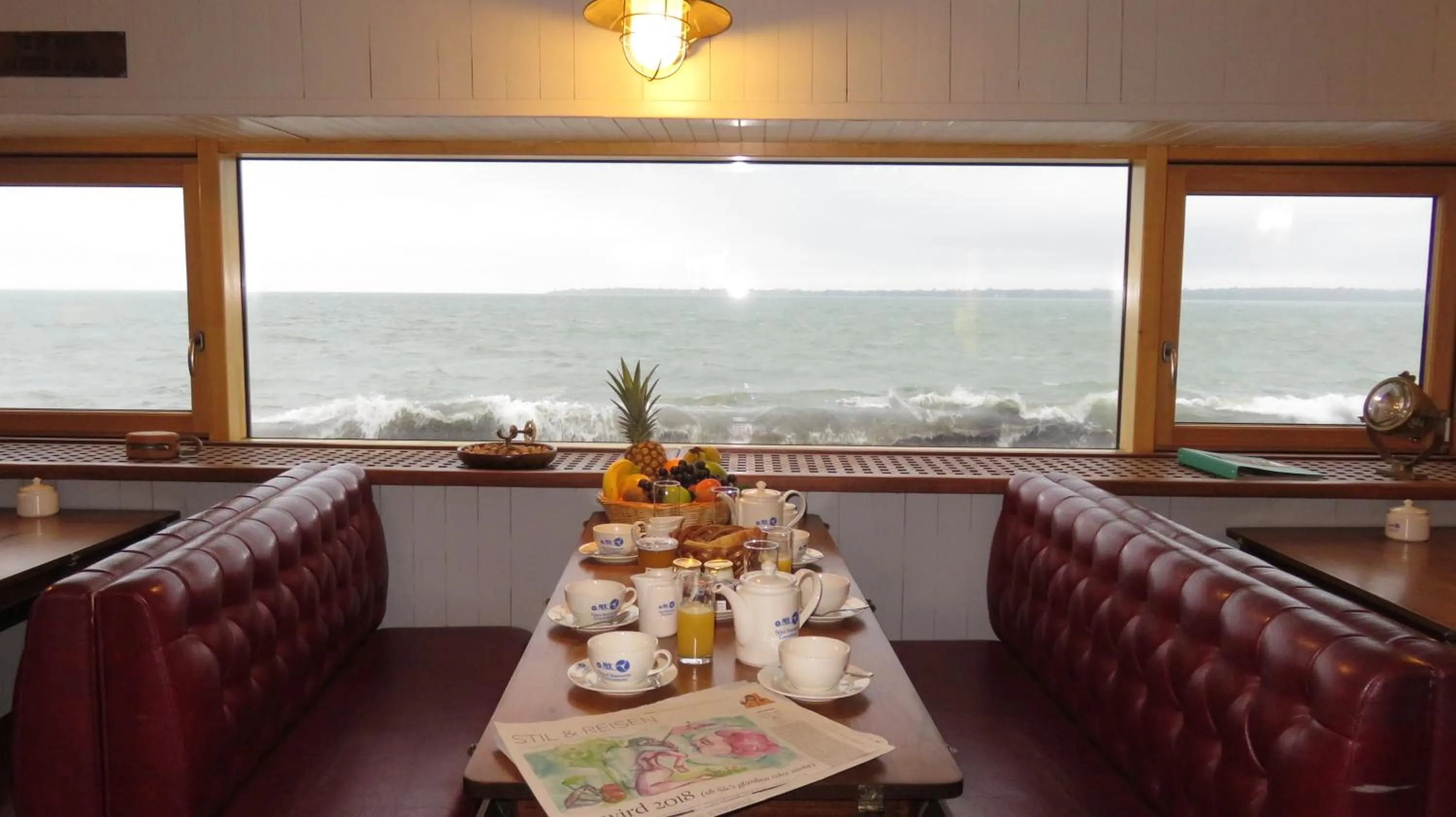 Continental breakfast in Hôtel Kermor