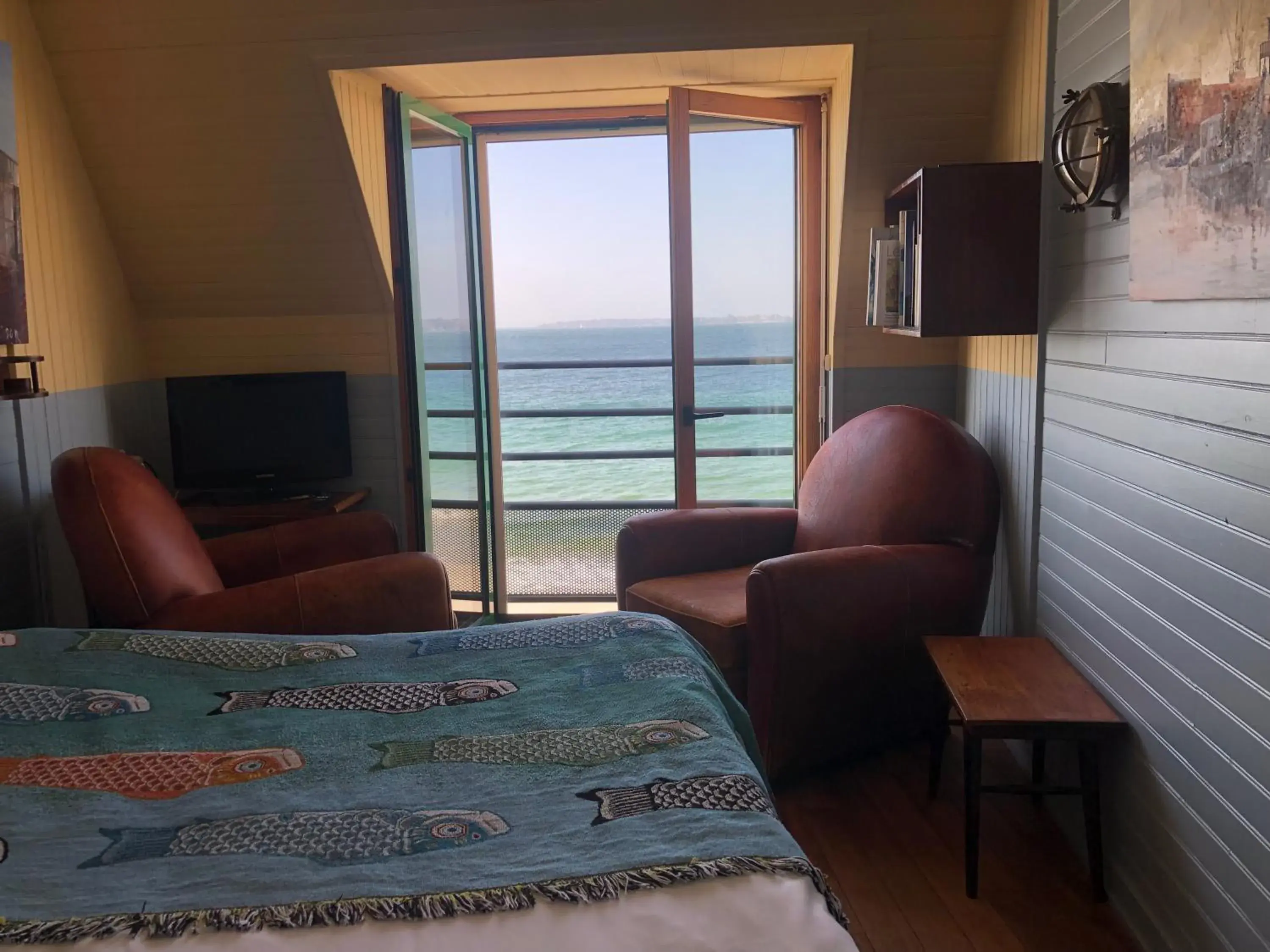 Double Room with Sea View in Hôtel Kermor Double Room with Sea View in Hôtel Kermor