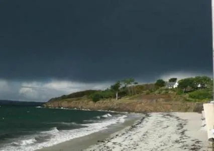 View (from property/room) in Hôtel Kermor