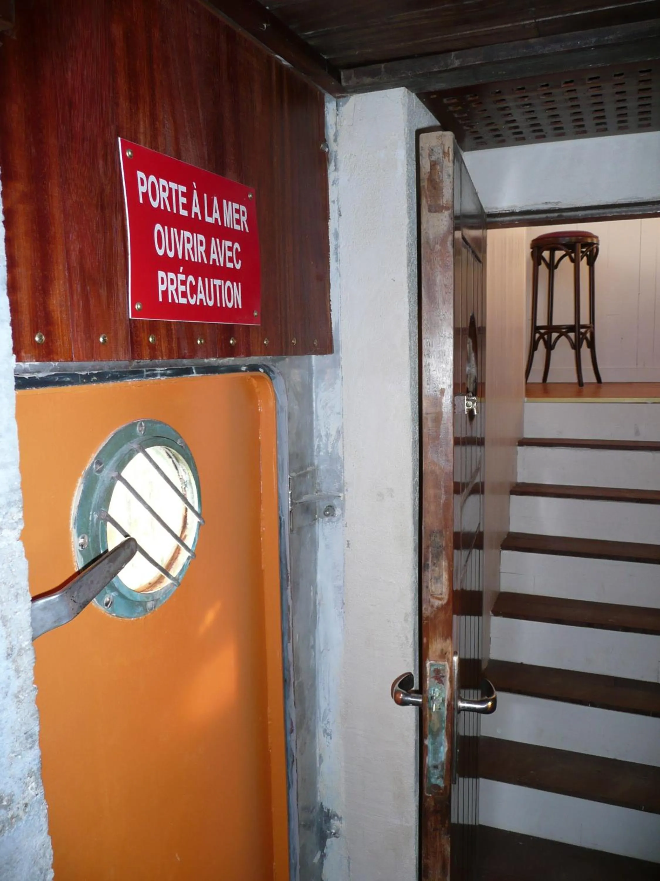 Decorative detail in Hôtel Kermor