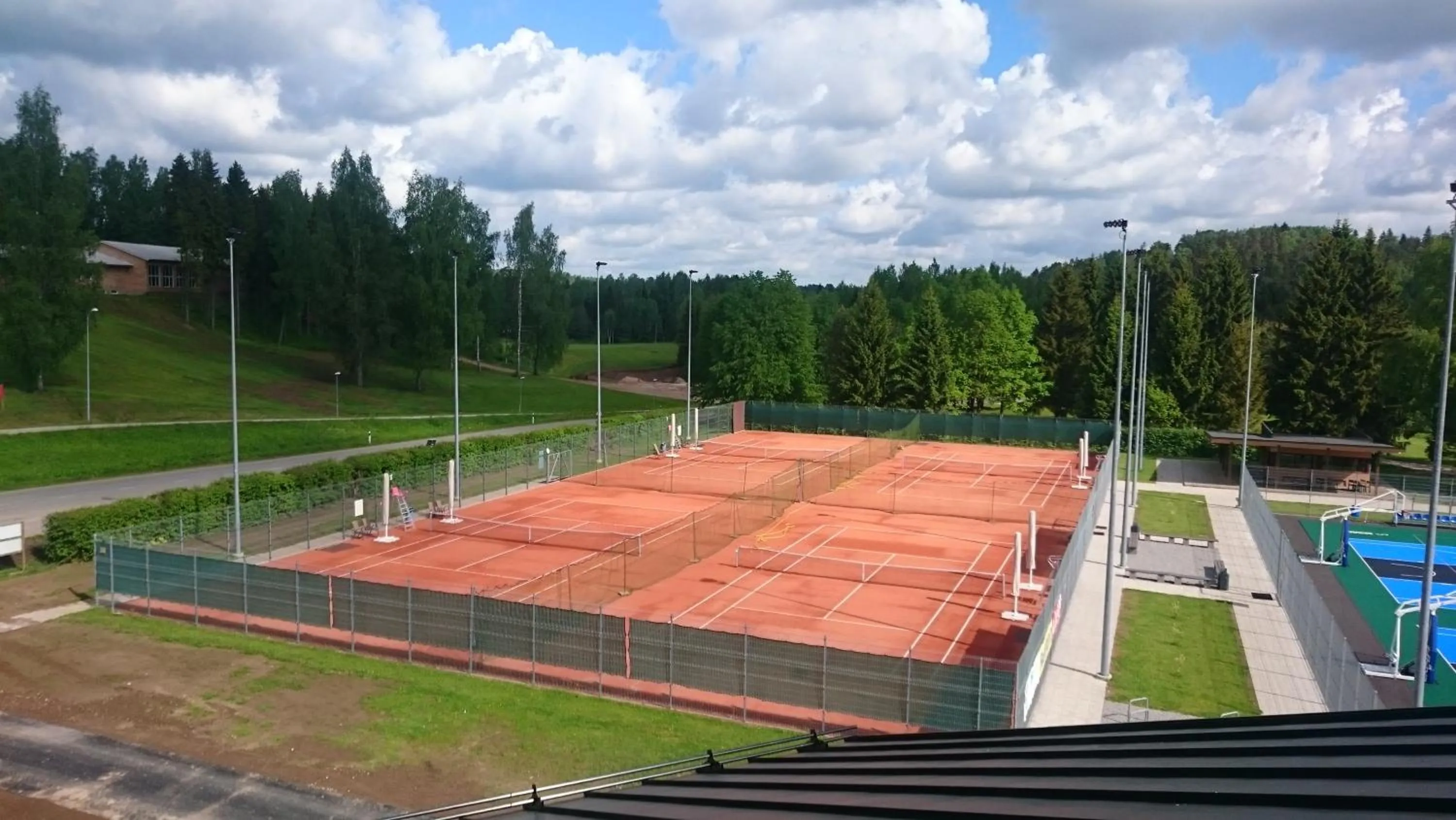 Tennis court in Kääriku Hotel