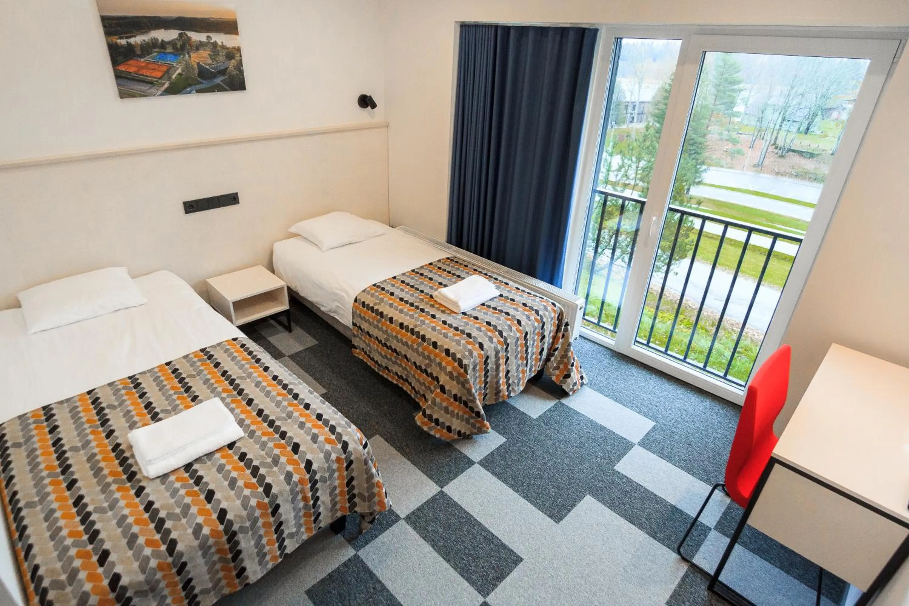 Bed in Kääriku Hotel