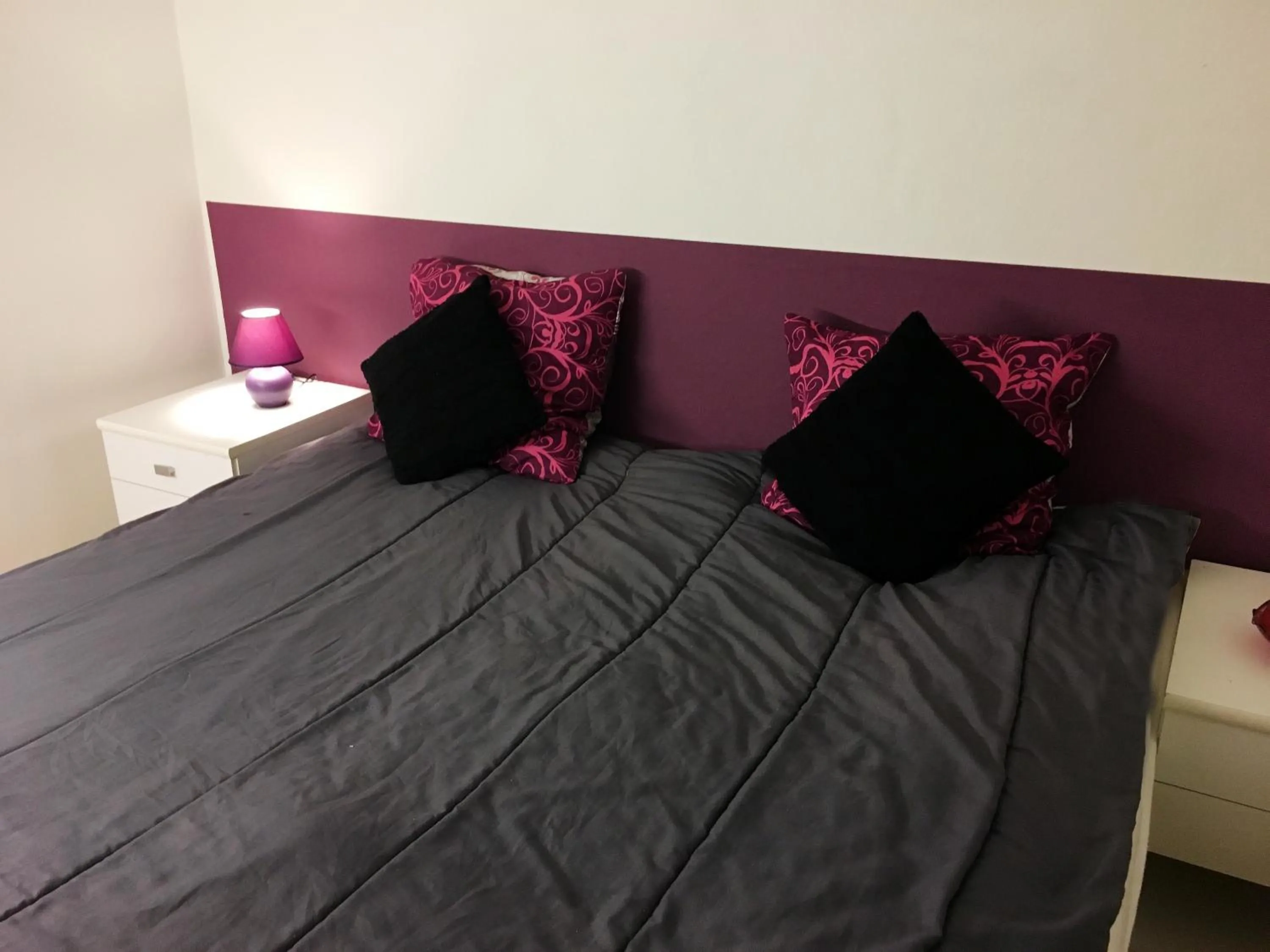 Bed in Padborg Hotel