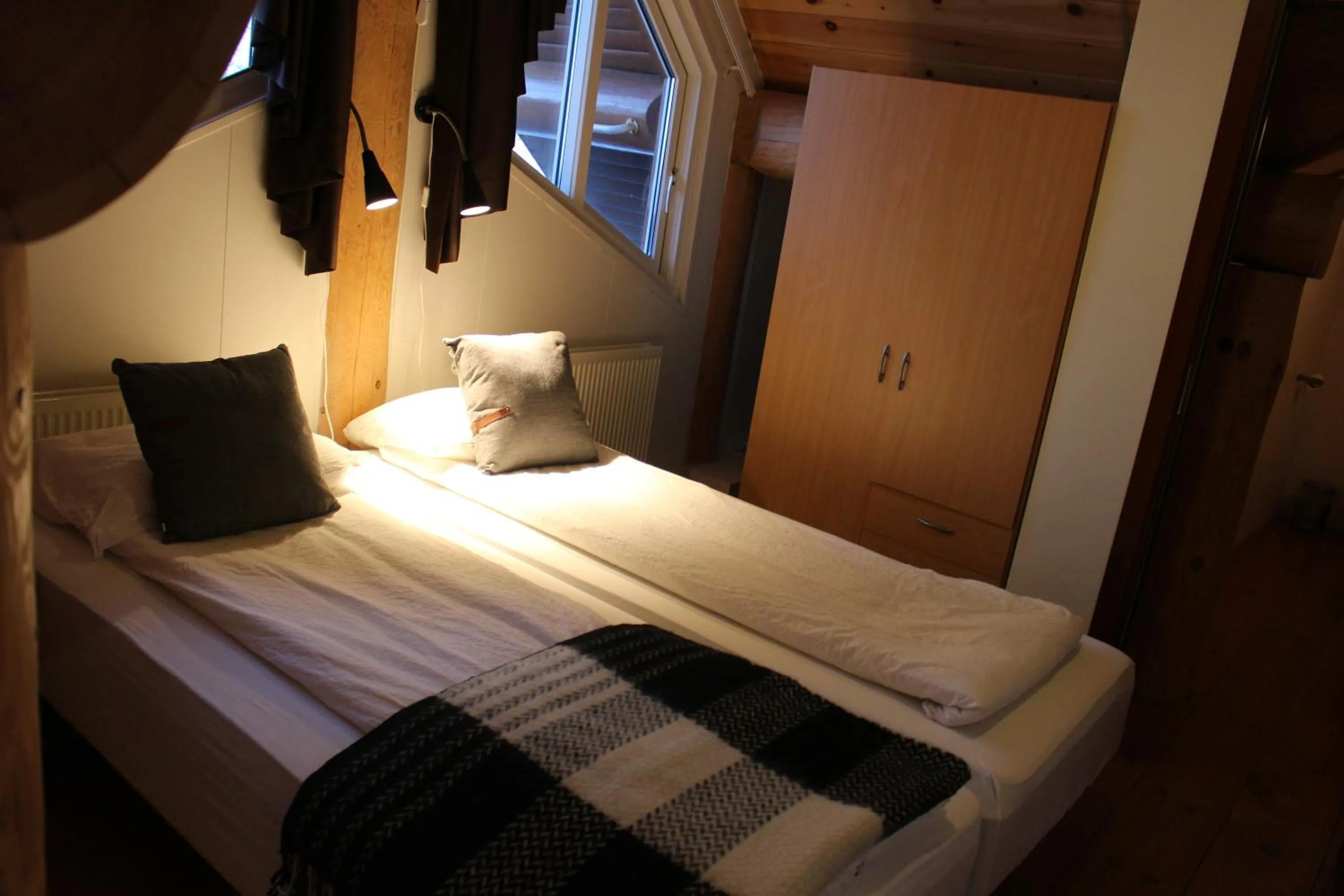 Bedroom, Bed in Welcome Lambafell