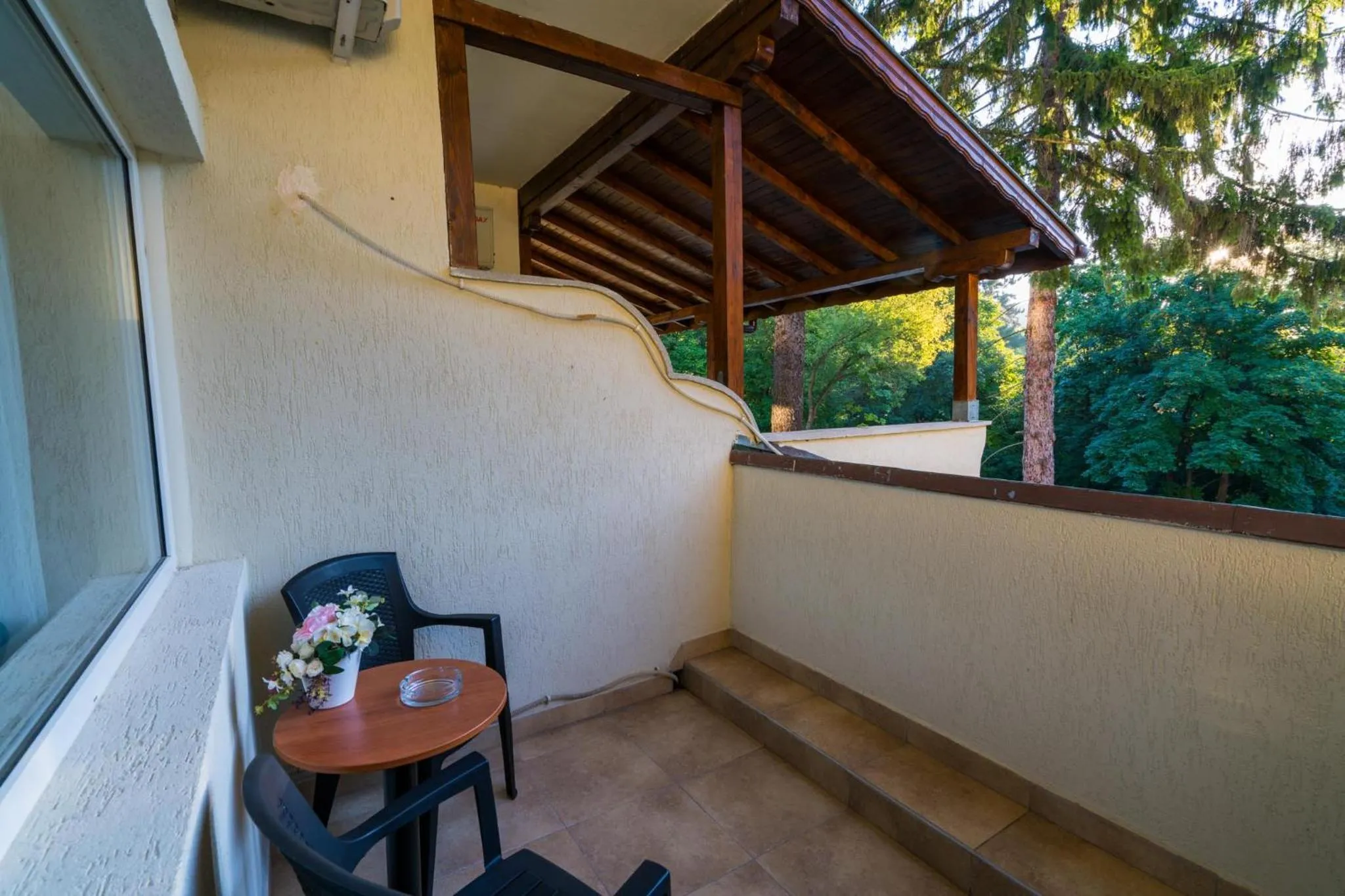 Balcony/Terrace in Family Park Hotel Kyoshkove