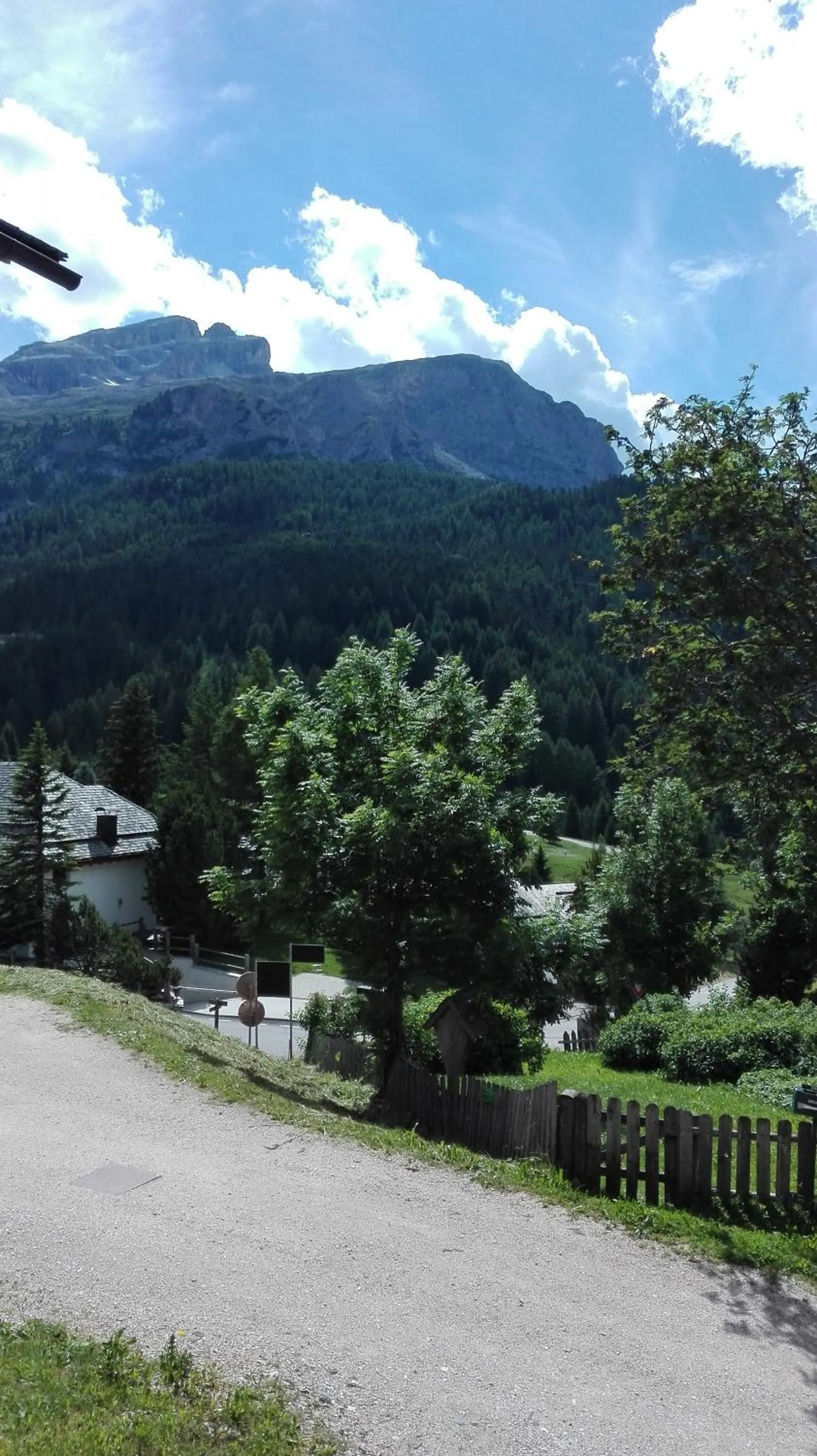 Mountain view in Pensione Valbona