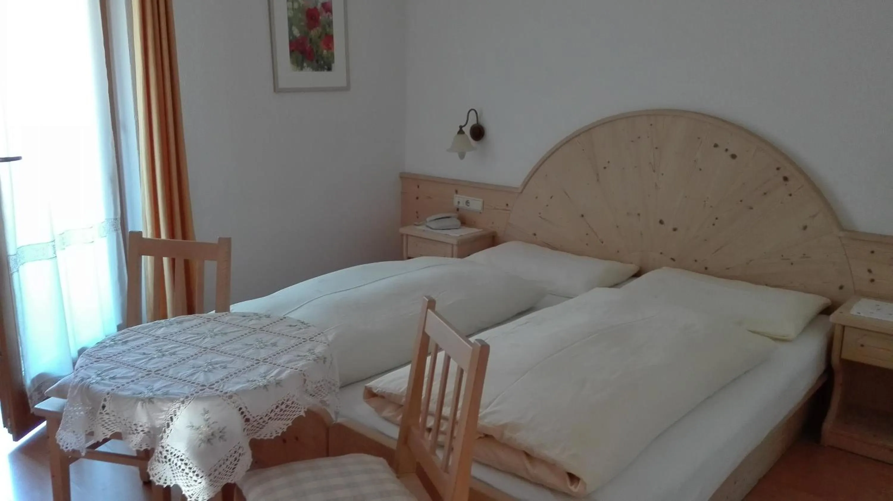 Bed in Pensione Valbona