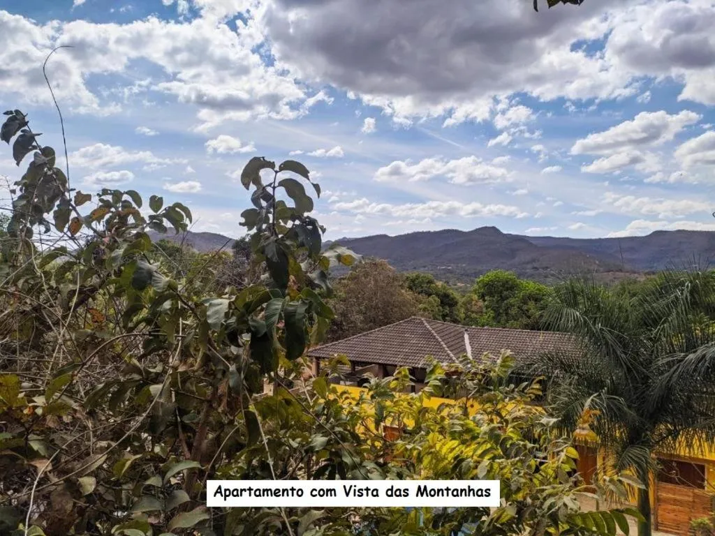 Mountain view in Sanctuary Pirenópolis Suítes e Flats