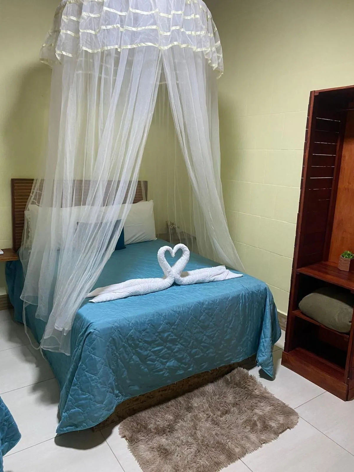 Bed in Sanctuary Pirenópolis Suítes e Flats
