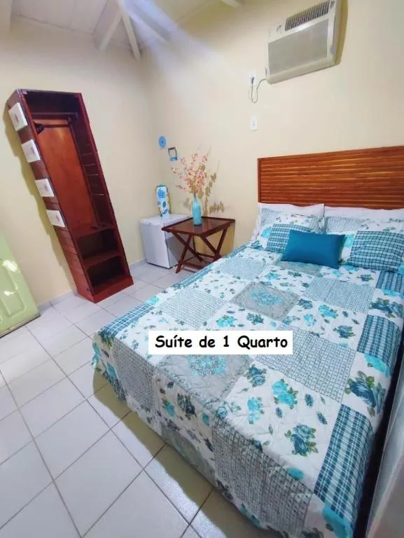 Bed in Sanctuary Pirenópolis Suítes e Flats