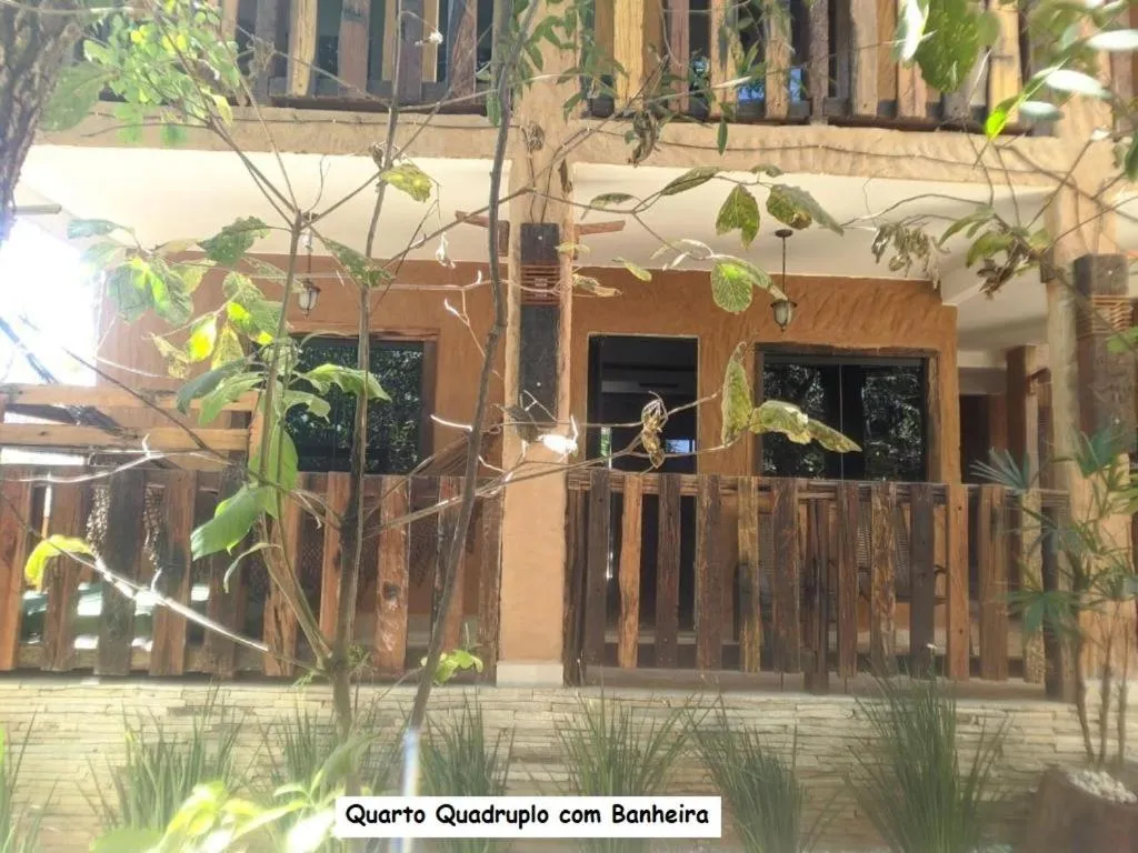 Patio in Sanctuary Pirenópolis Suítes e Flats
