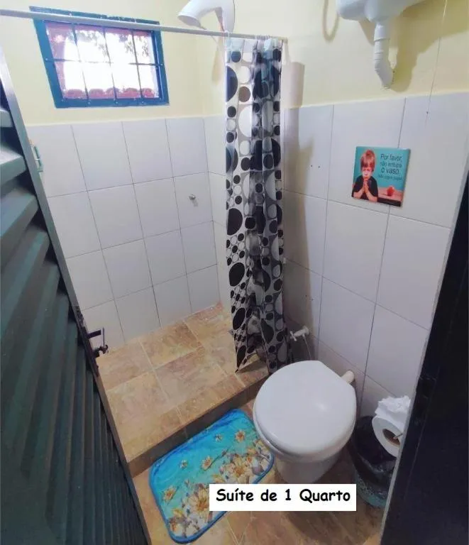 Bathroom in Sanctuary Pirenópolis Suítes e Flats