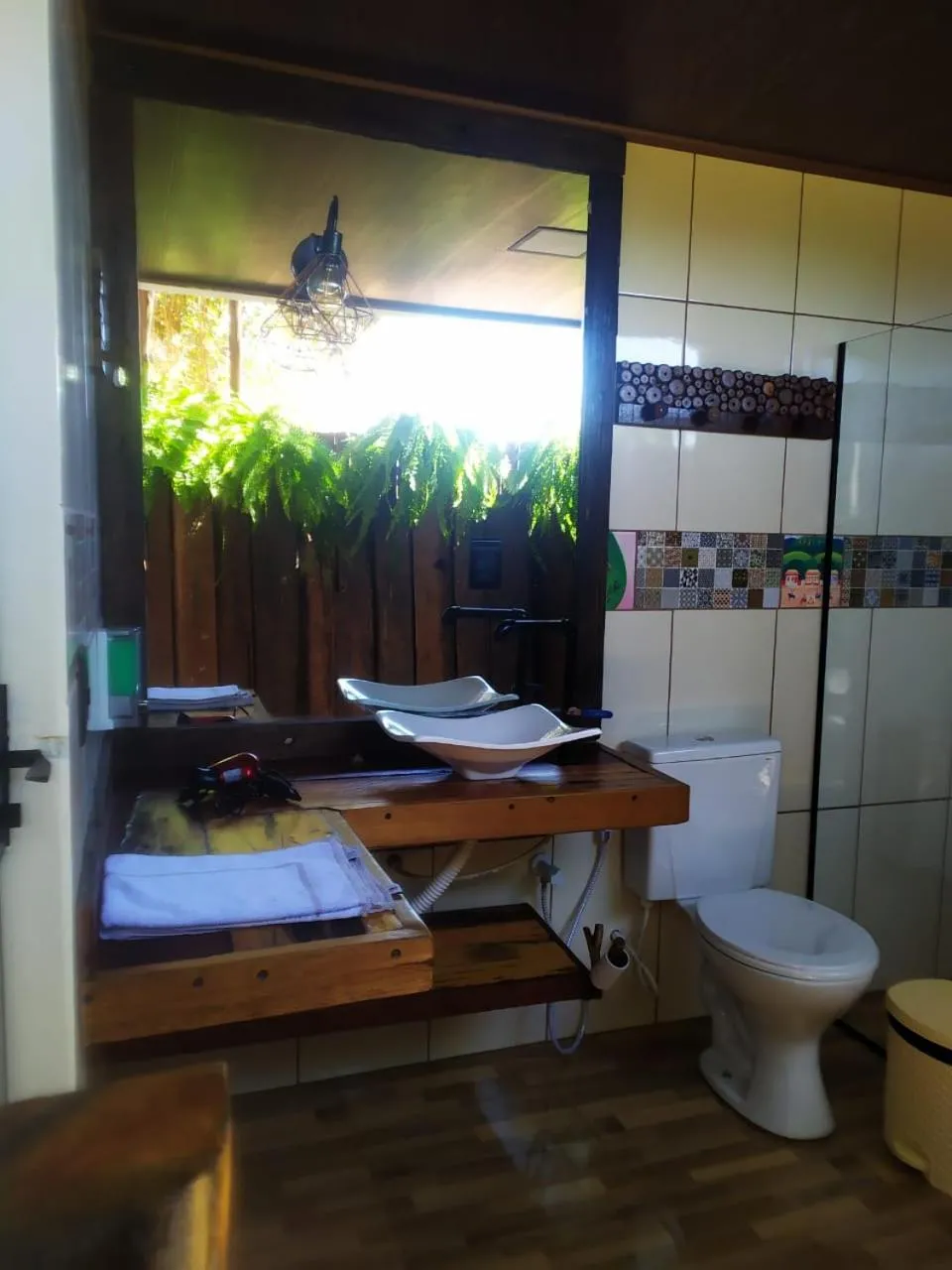 Bathroom in Sanctuary Pirenópolis Suítes e Flats