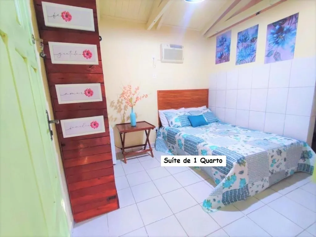 Bed in Sanctuary Pirenópolis Suítes e Flats