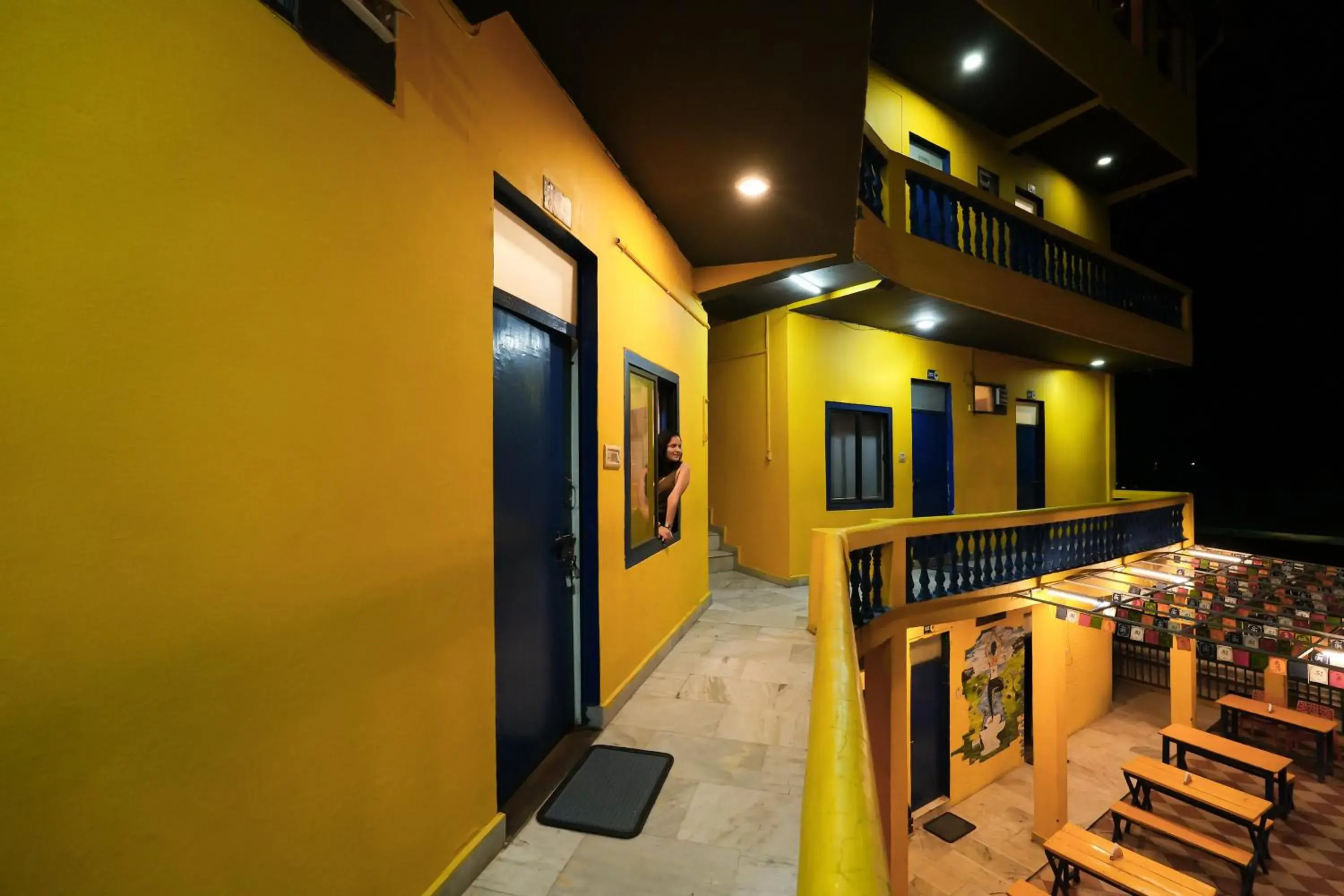 Property building in Shalom Backpackers Rishikesh Property building in Shalom Backpackers Rishikesh