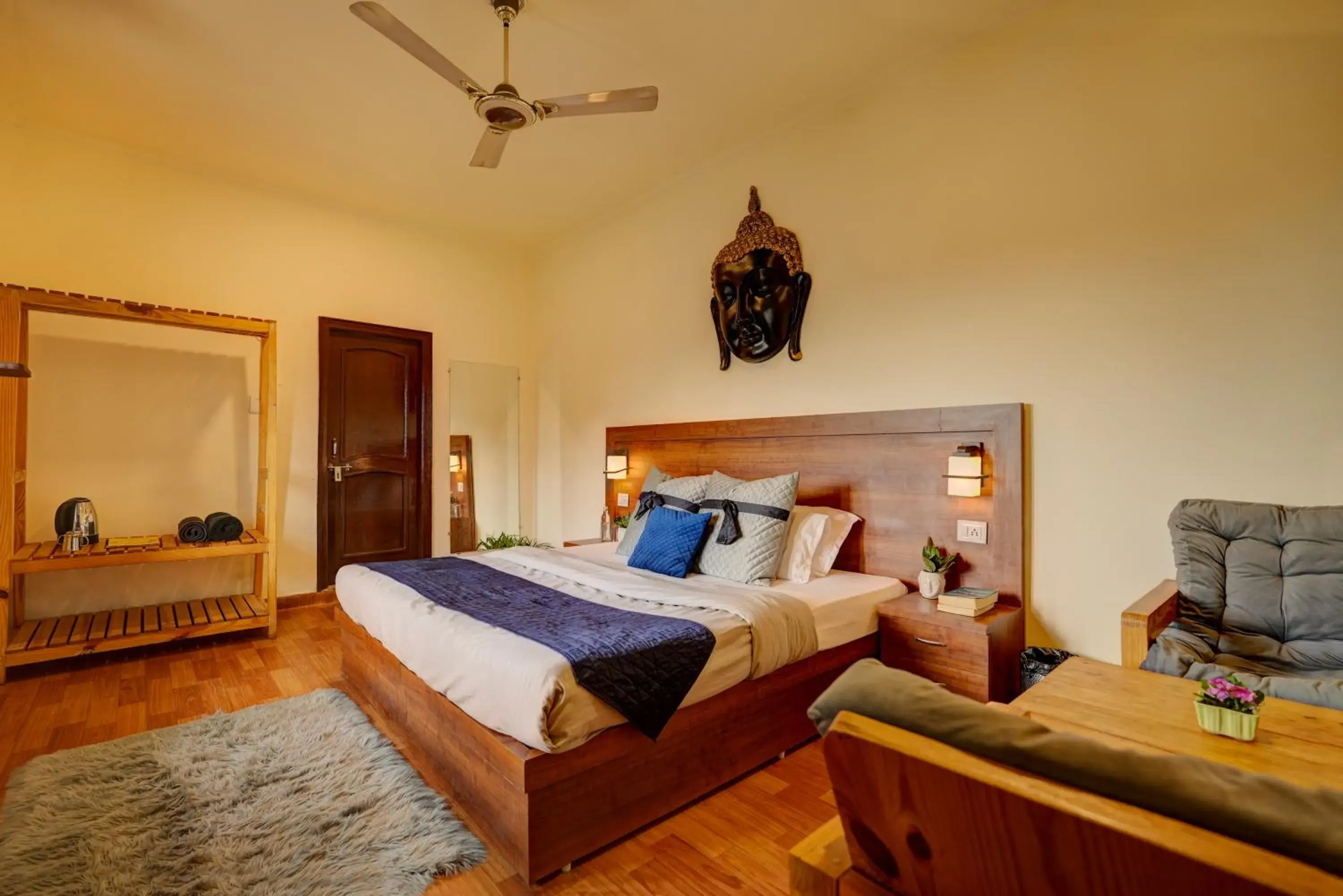 Bed in Shalom Backpackers Rishikesh Bed in Shalom Backpackers Rishikesh