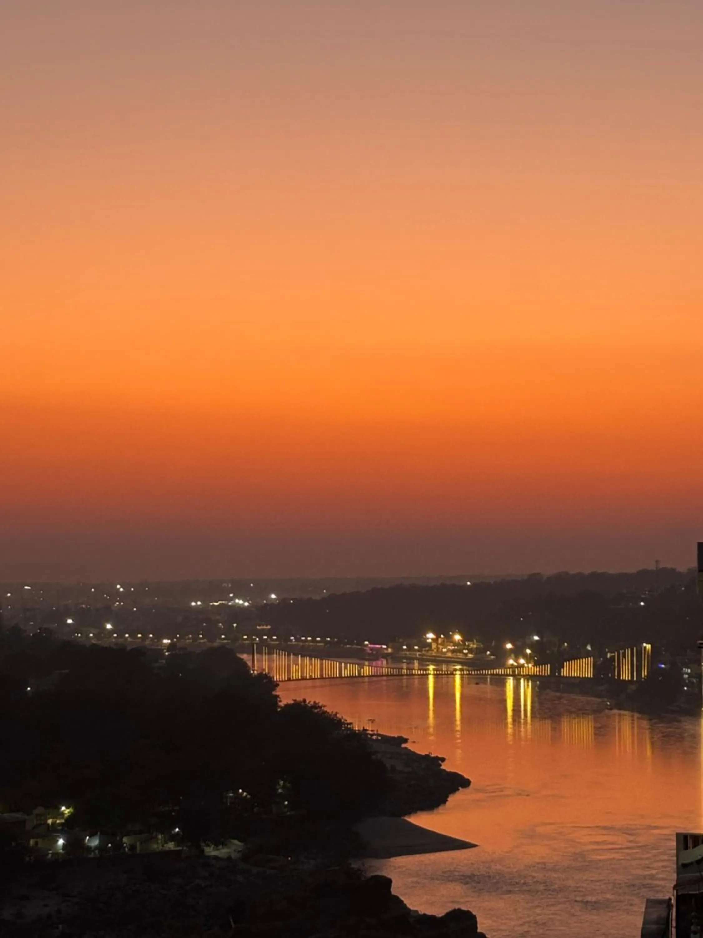 Balcony/Terrace in Shalom Backpackers Rishikesh