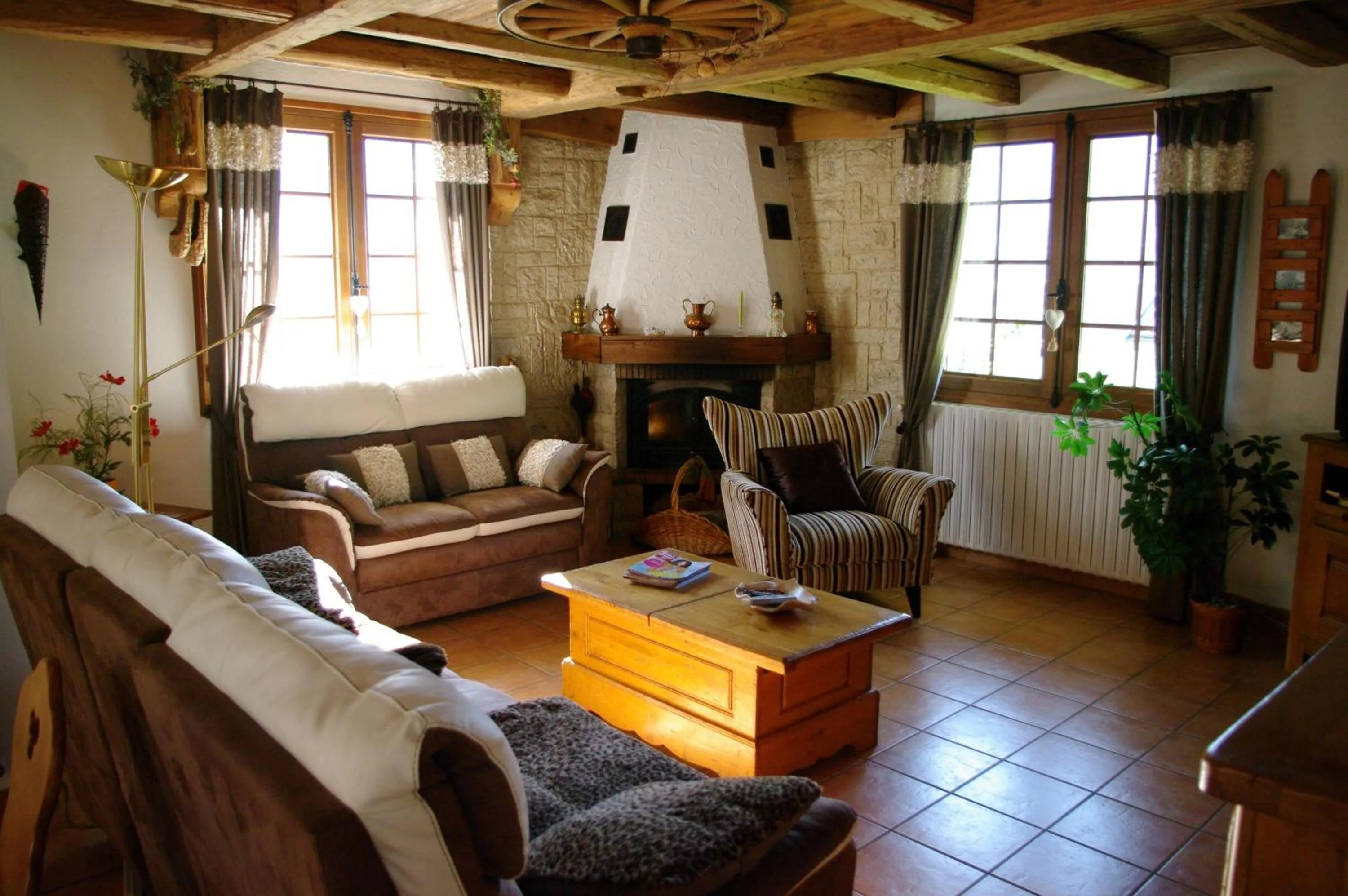 Living room in Chambres d'Hôtes Les Pierres Taillées