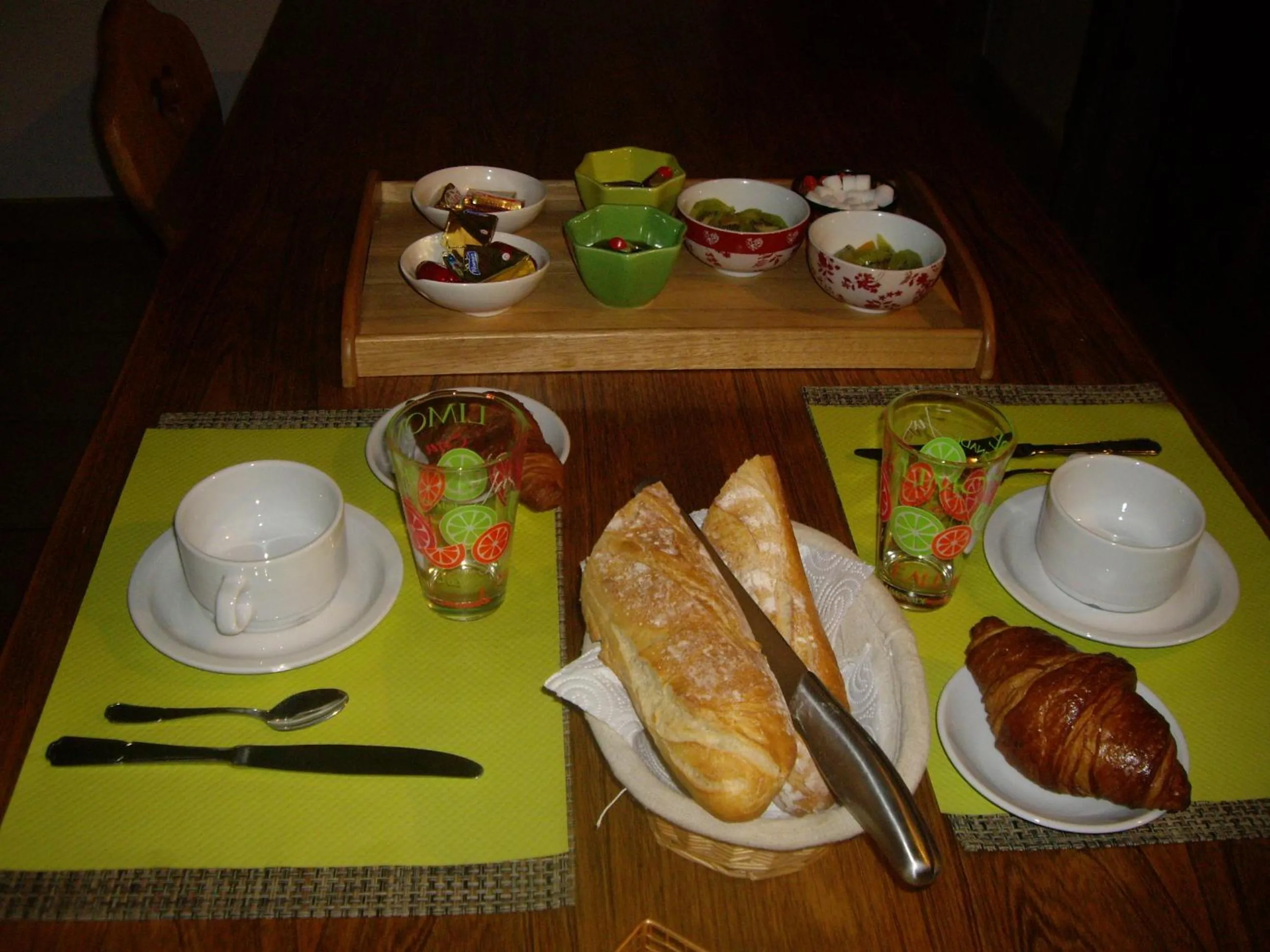 Food and drinks in Chambres d'Hôtes Les Pierres Taillées