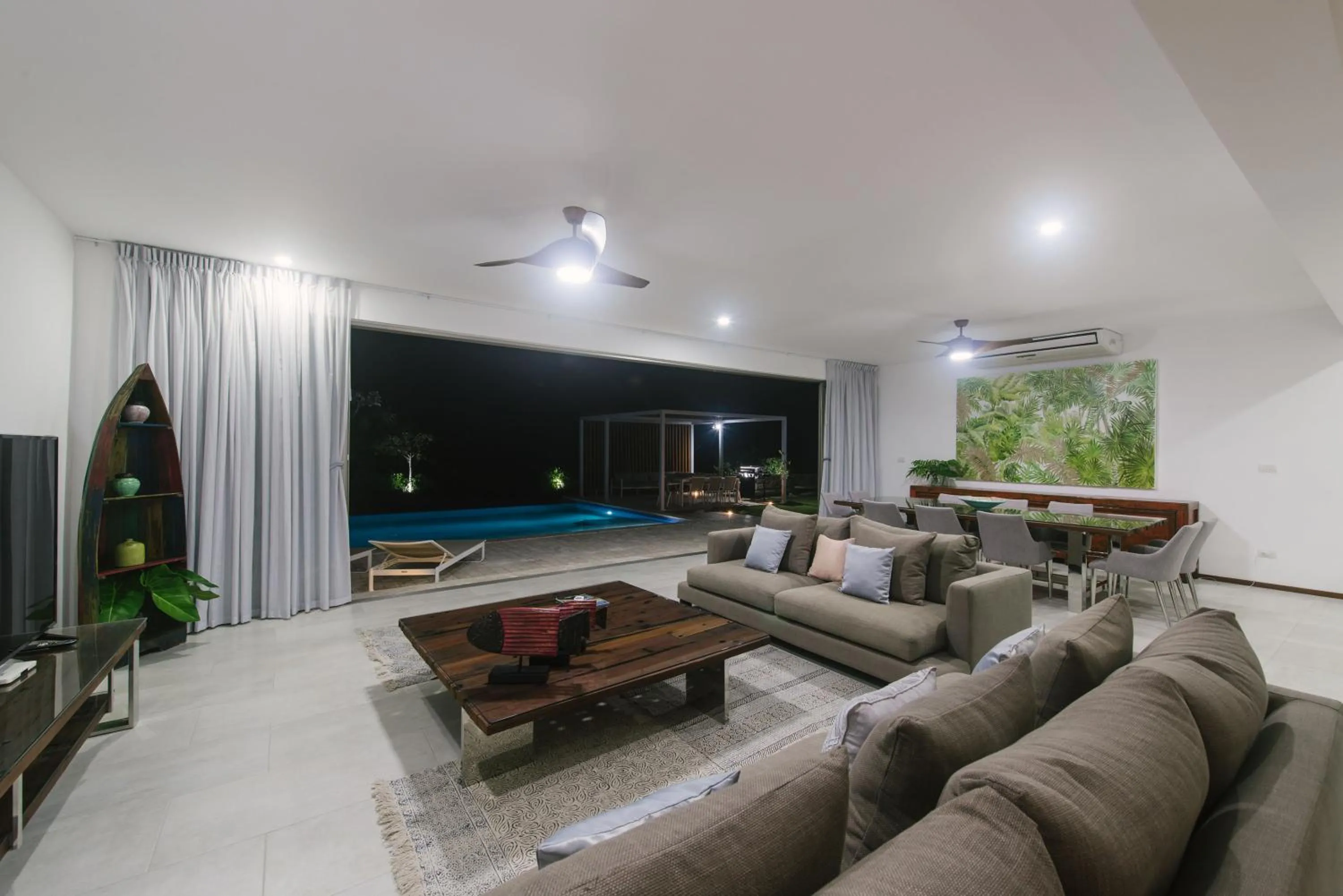 Living room in Villa "Bella Luna"