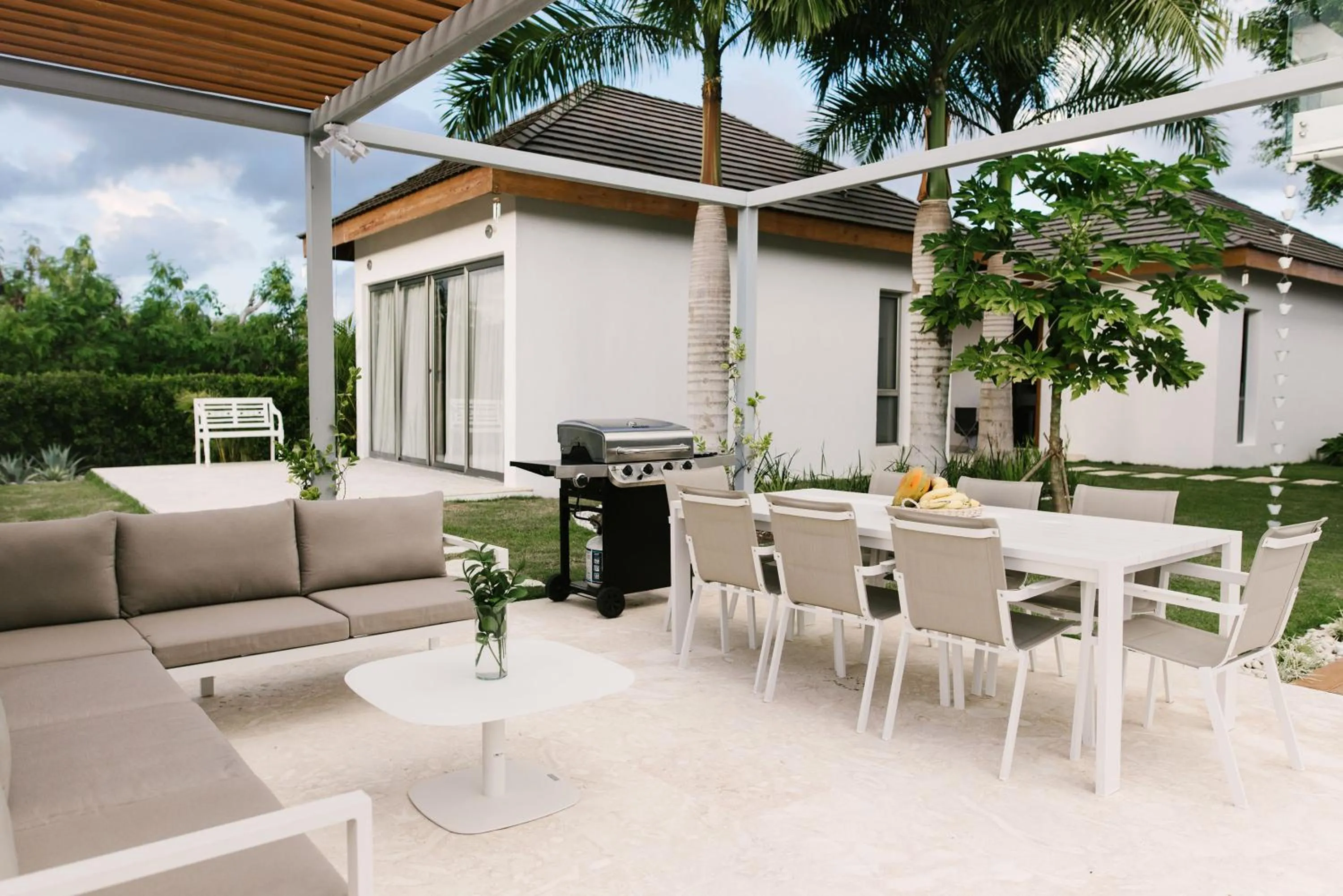 BBQ facilities in Villa "Bella Luna"