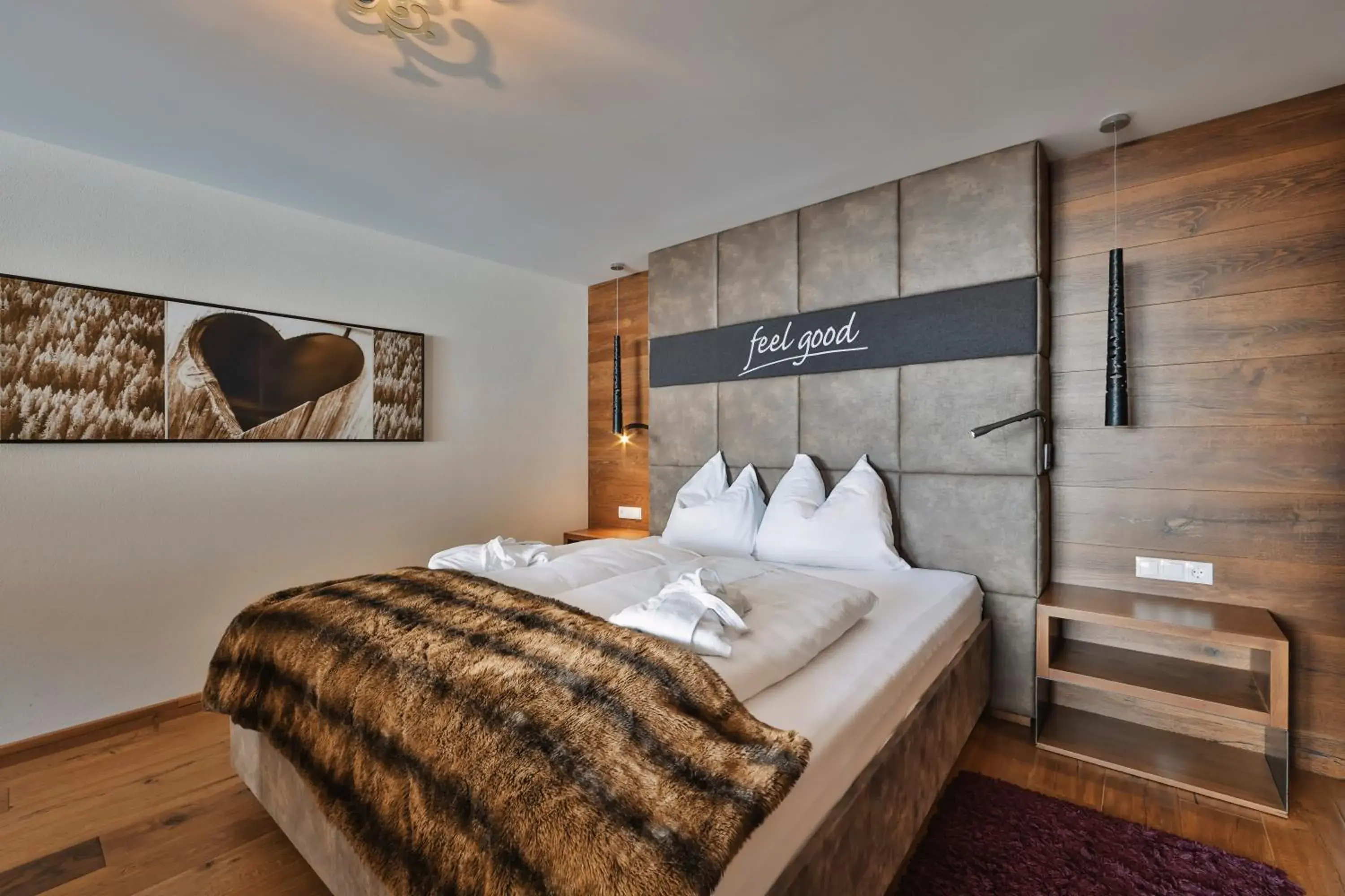 Photo of the whole room, Bed in Hotel Fliana Ischgl