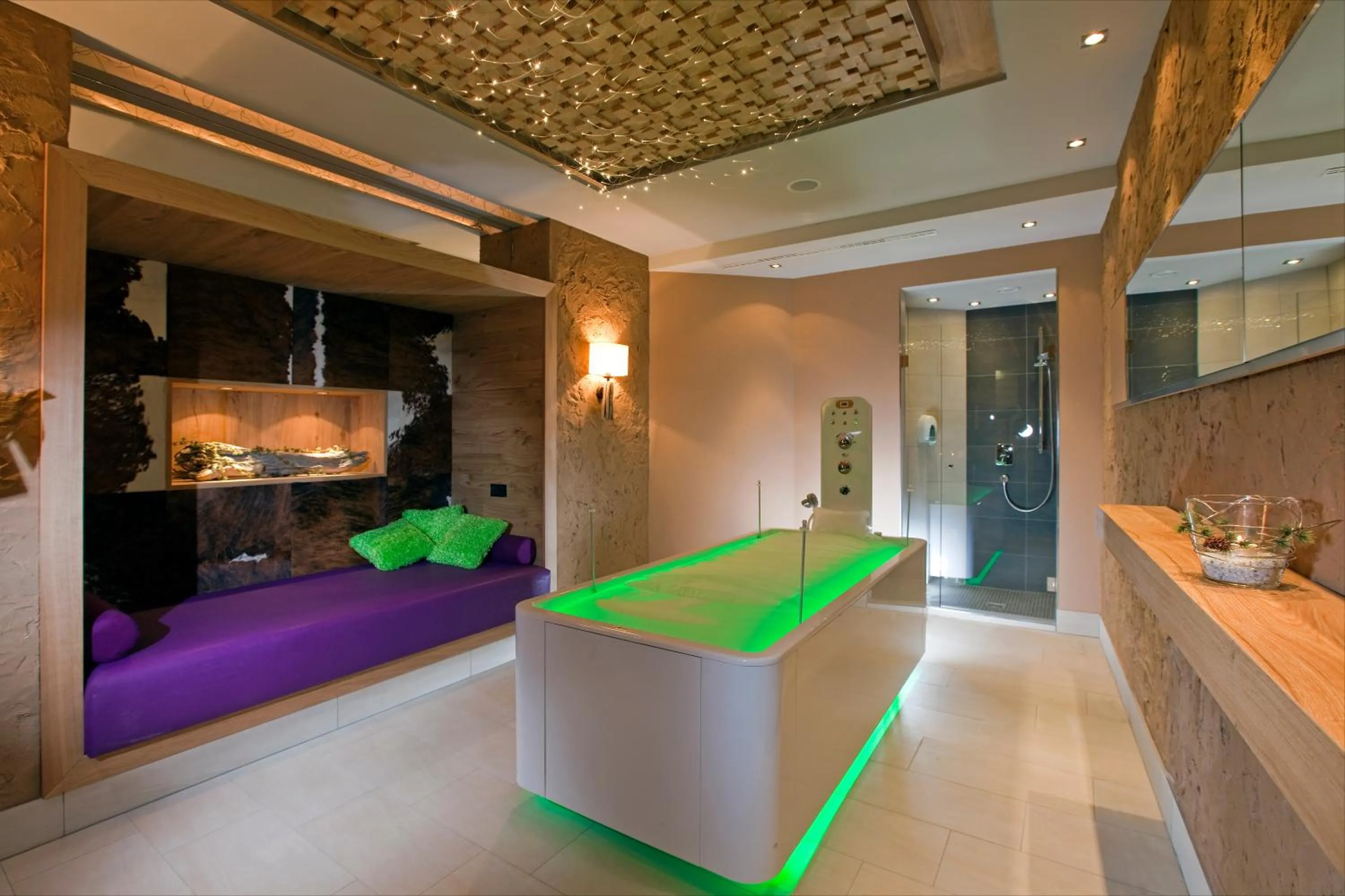 Spa and wellness centre/facilities in Hotel Fliana 4-Sterne Superior