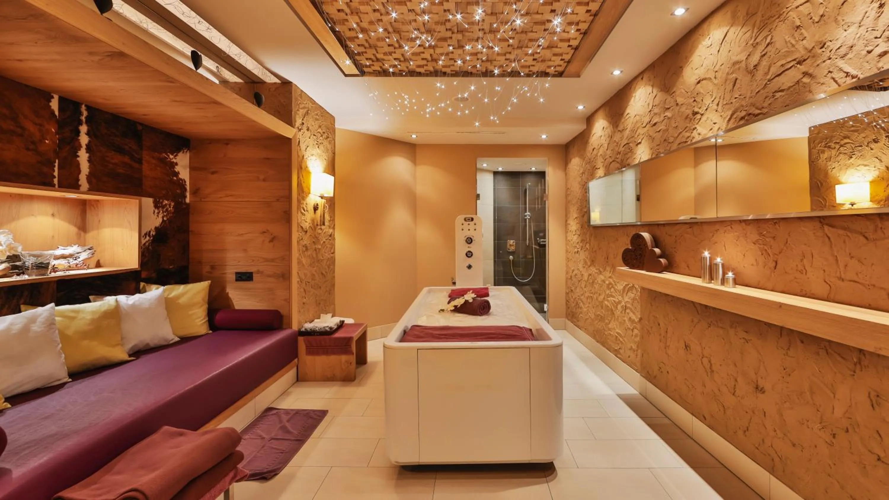 Spa and wellness centre/facilities in Hotel Fliana 4-Sterne Superior