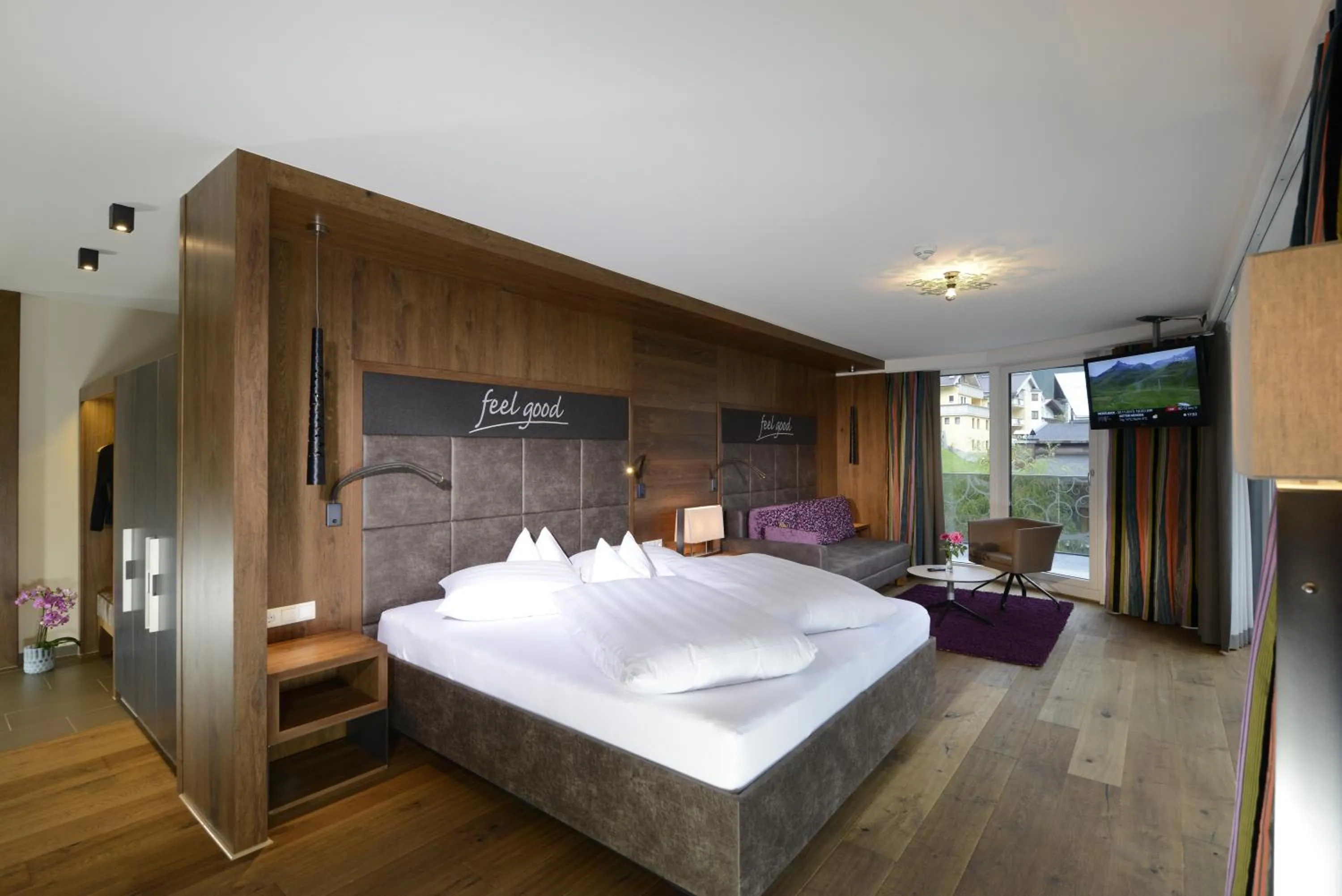 Bed in Hotel Fliana 4-Sterne Superior