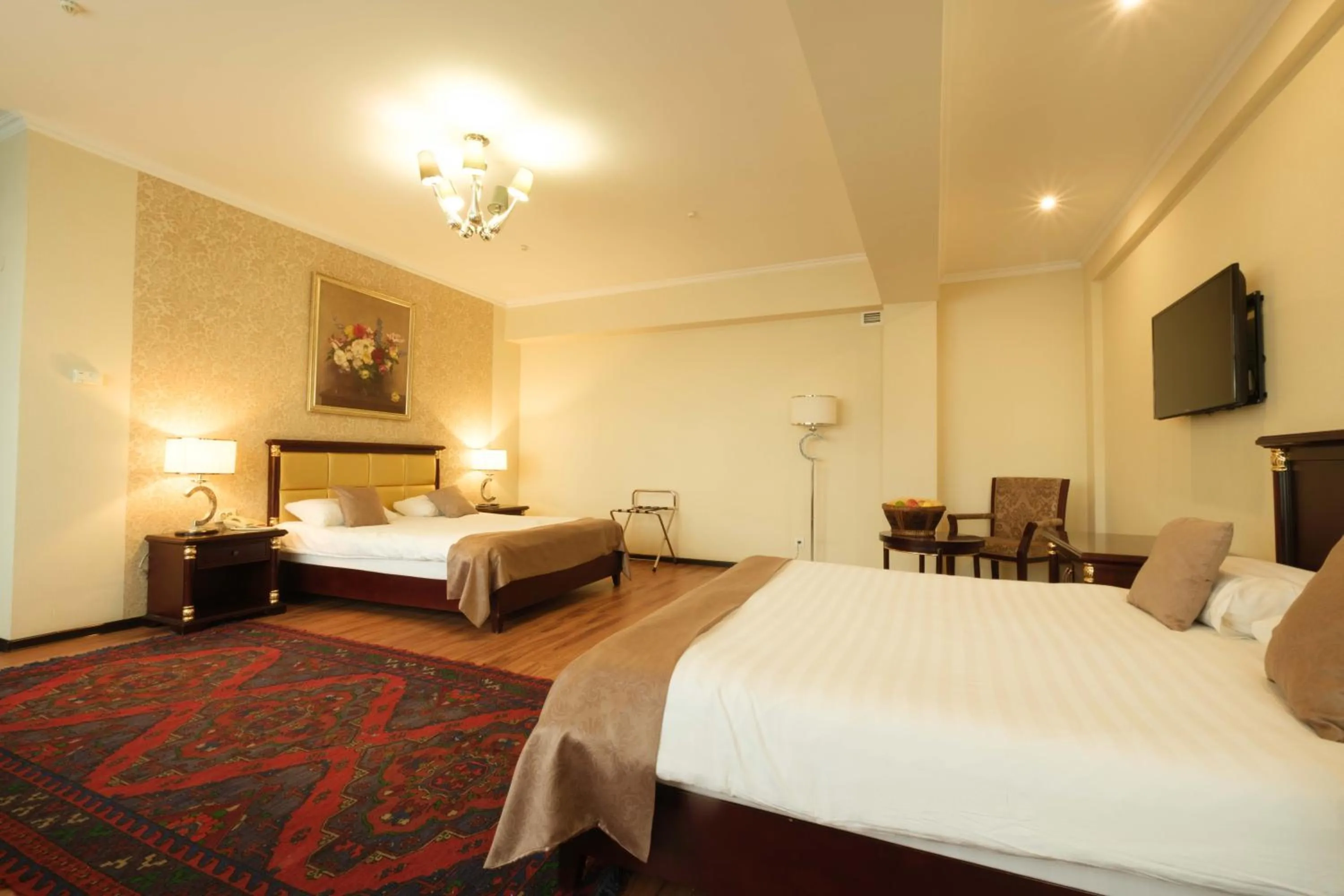 Bed in REIKARTZ PARK ASTANA ex-Royal Park Hotel & SPA