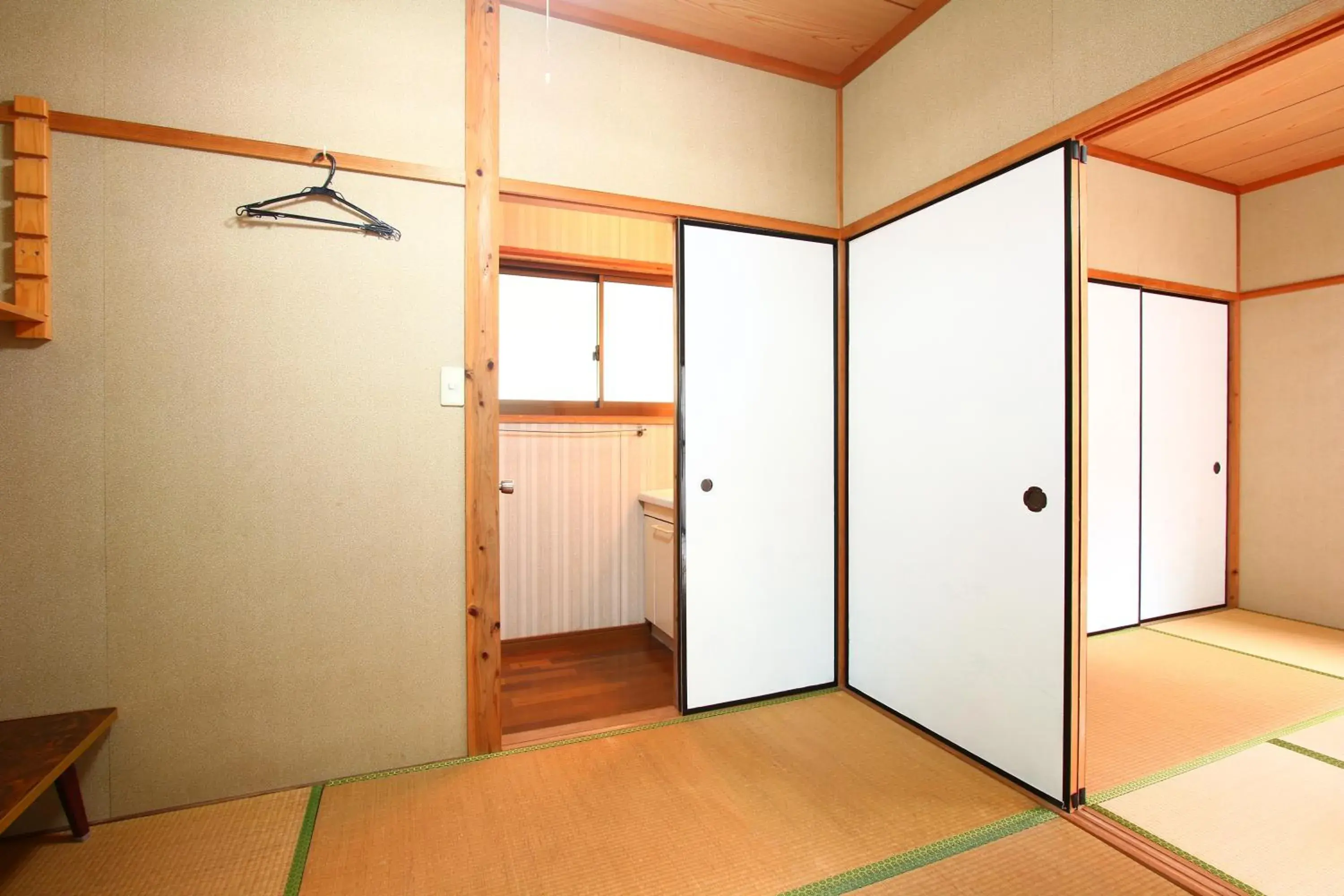 Bed in Ramune Onsen Senju no Sato Bed in Ramune Onsen Senju no Sato