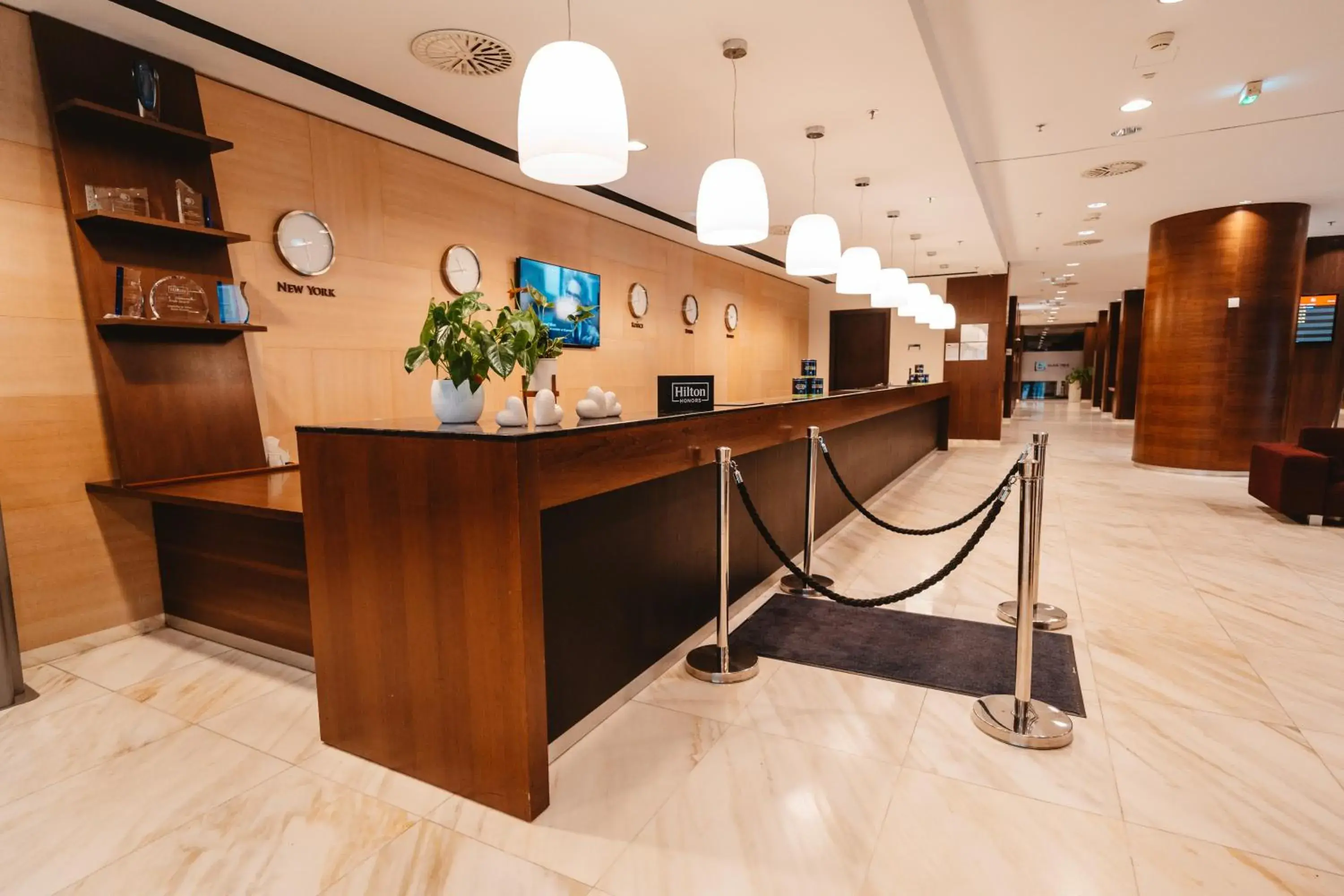 Lobby or reception in DoubleTree By Hilton Košice Lobby or reception in DoubleTree By Hilton Košice
